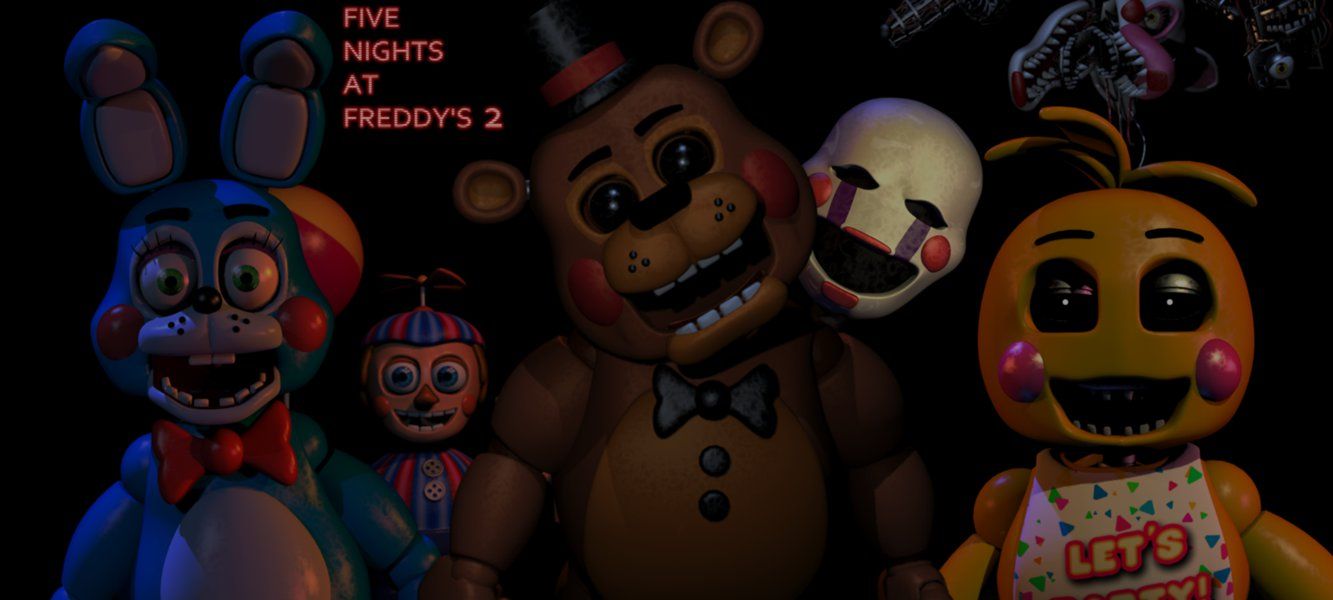 Fondo de pantalla de Five Nights at Freddy's 1333x600