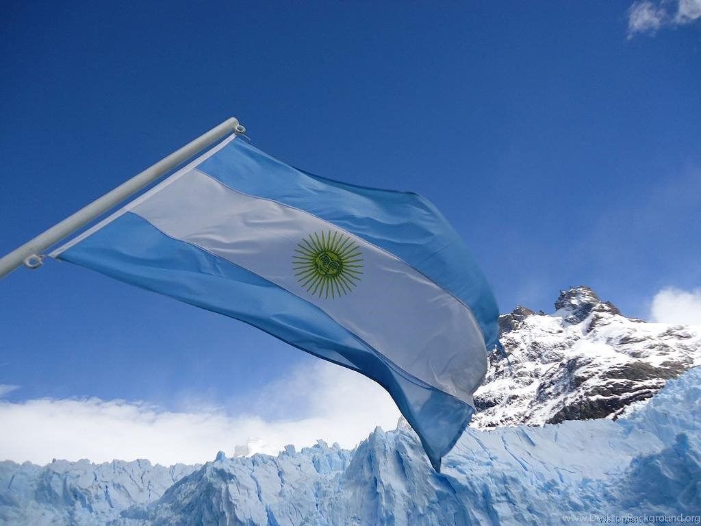 Argentina Flag Fly In Mountain Wallpapers HD Desktop Background