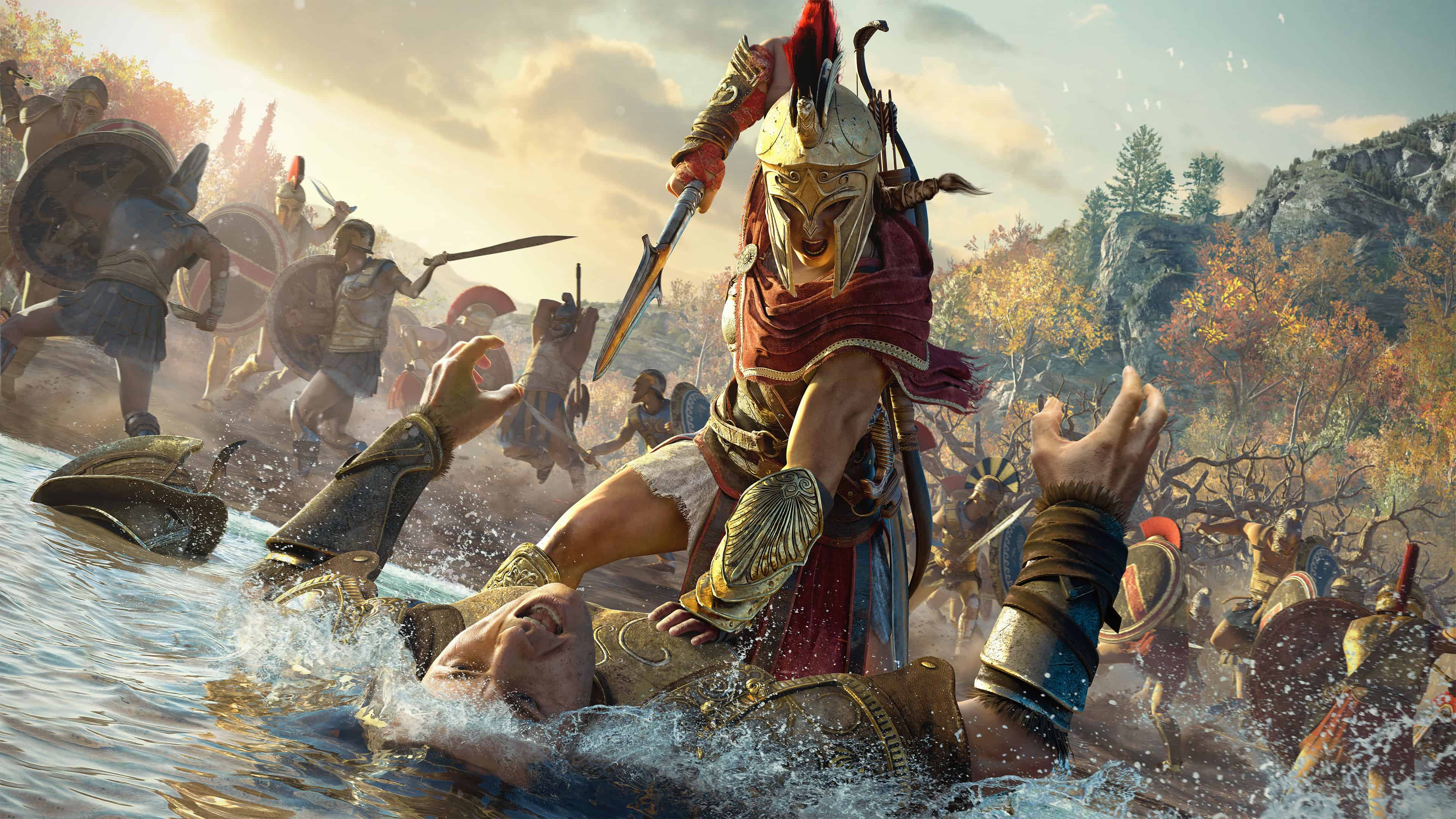 Assassins Creed Odyssey Kassandra UHD 4K fondo de pantalla | Pixelz