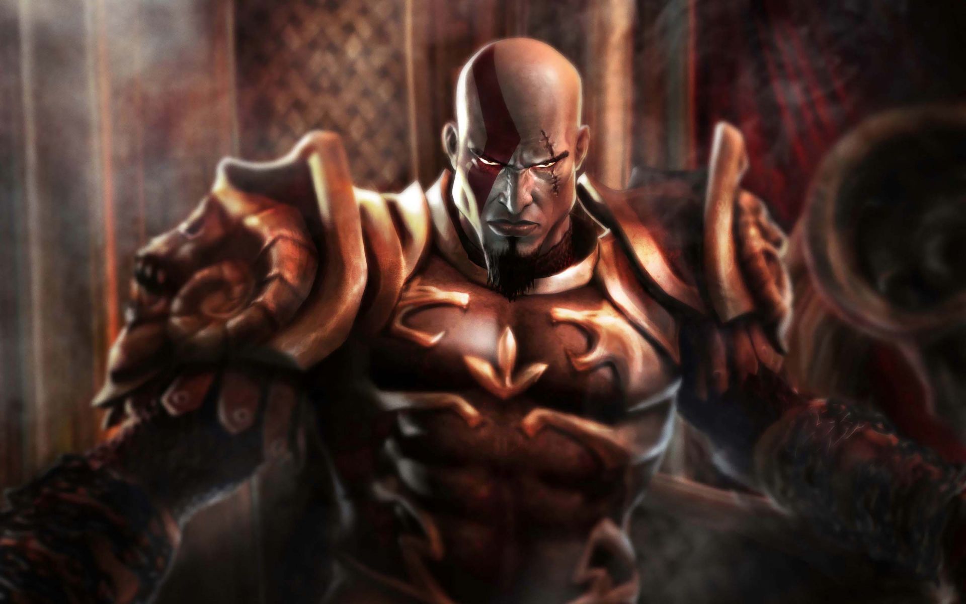 Kratos dios de la guerra | Fondos de juegos HD para dispositivos móviles y de escritorio
