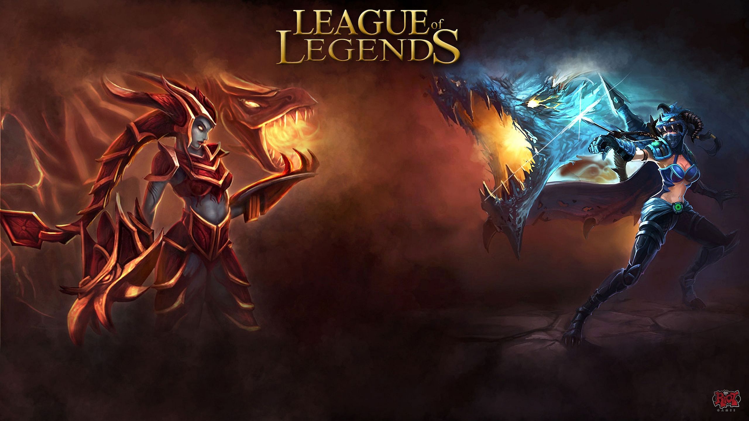 Fondo de pantalla de League of Legends 2560x1440