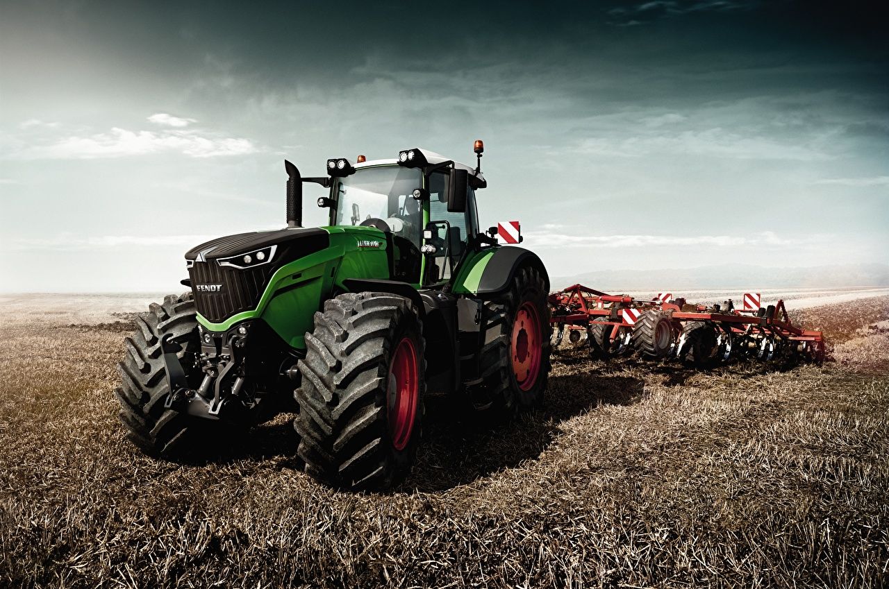 Papel pintado Tractores maquinaria agrícola 2015-17 Fendt 1050 Vario