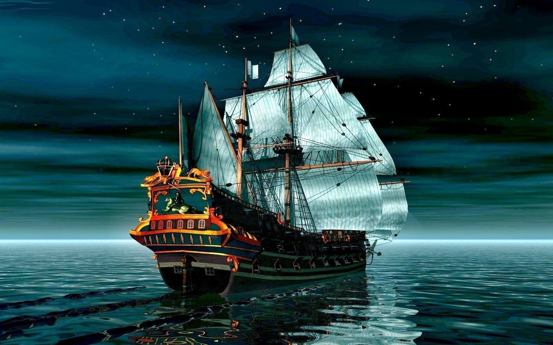 Fondos de pantalla de barcos piratas - FondosMil
