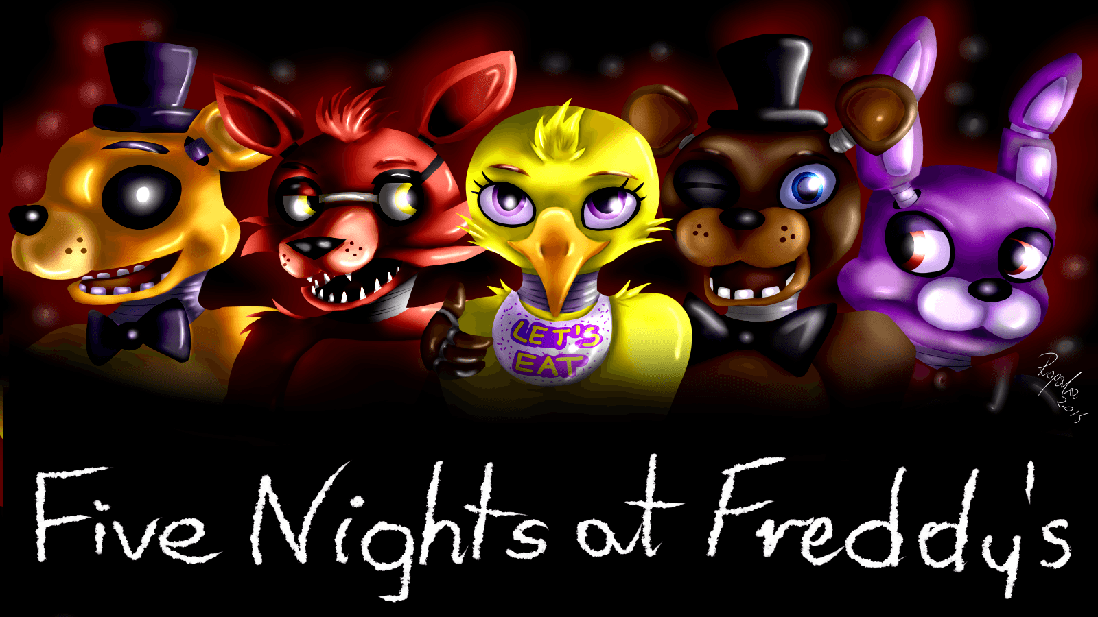 Fondo de pantalla de Five Nights at Freddy's 1600x900