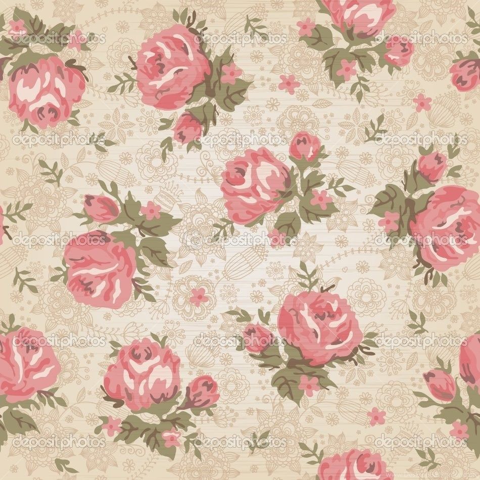 Vintage Floral Wallpapers para Mac fondo de escritorio