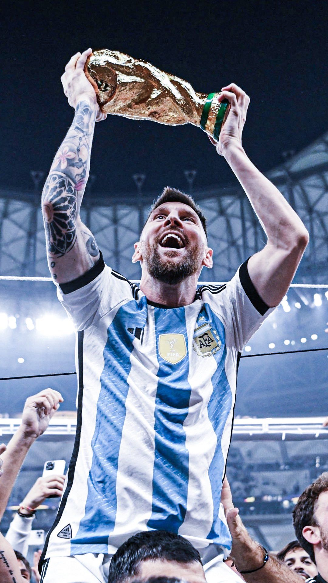 Fondos de pantalla de Messi Campeon del Mundo - FondosMil