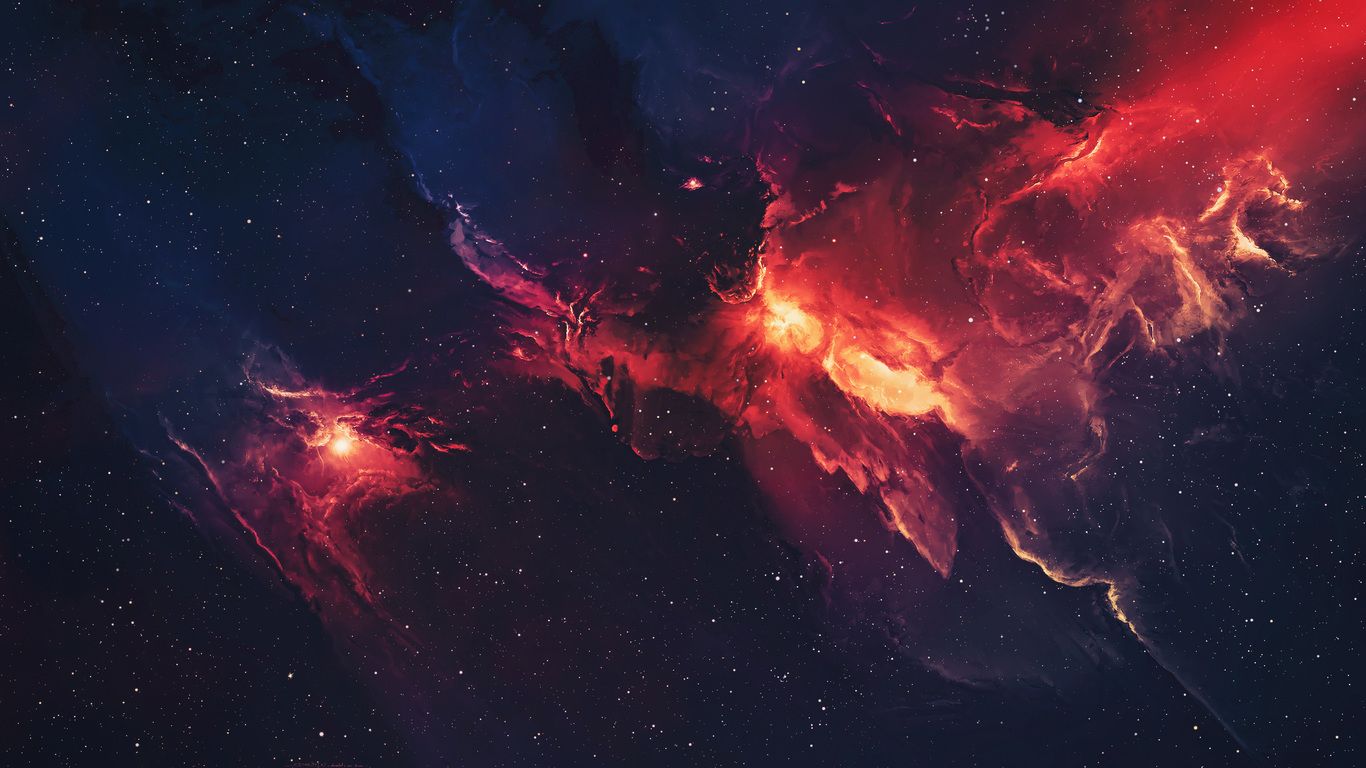 1366x768 Galaxy Space Stars Universe Nebula 4k 1366x768 Resolución