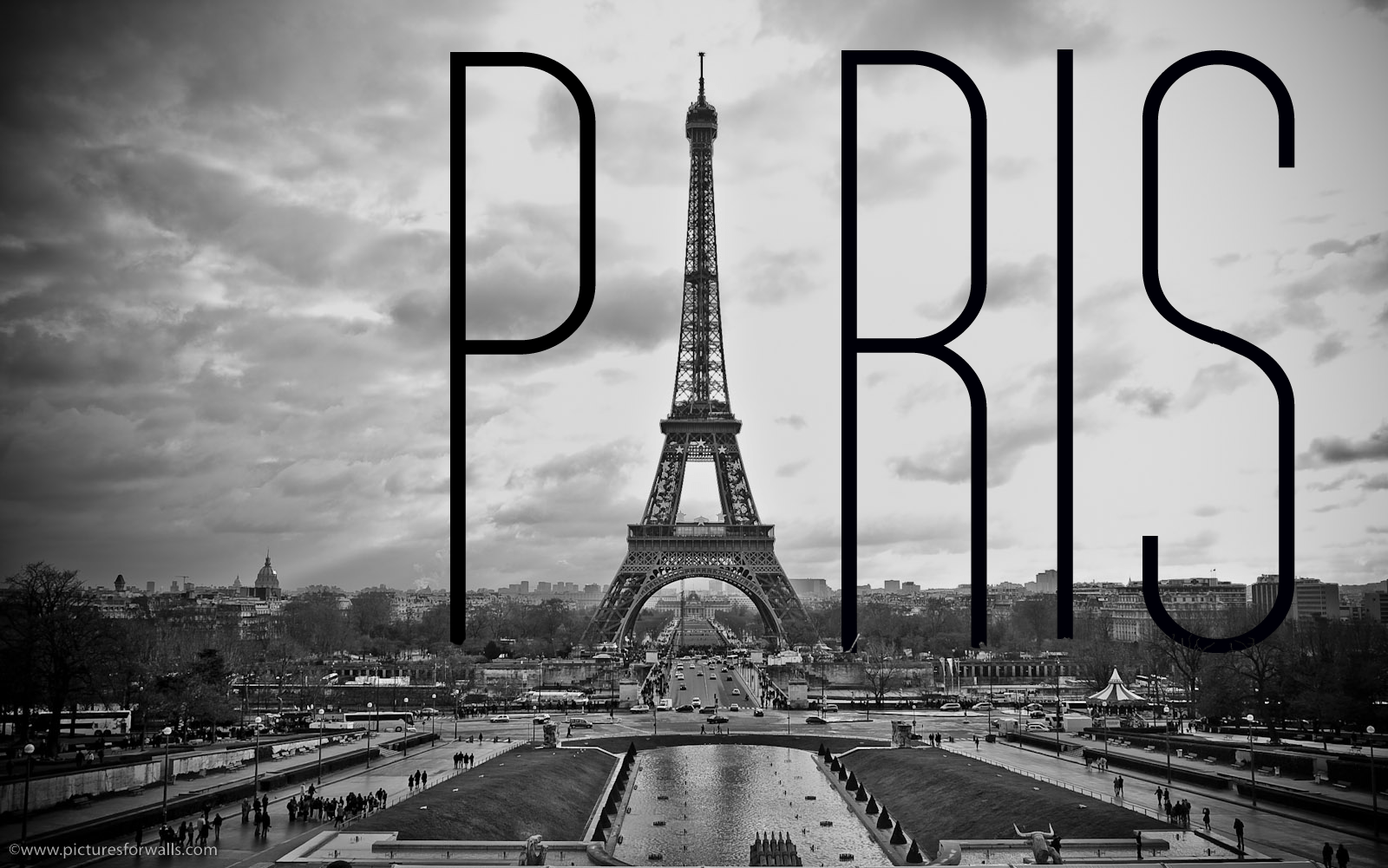 Más de 45 fondos de pantalla de París en blanco y negro - Descarga