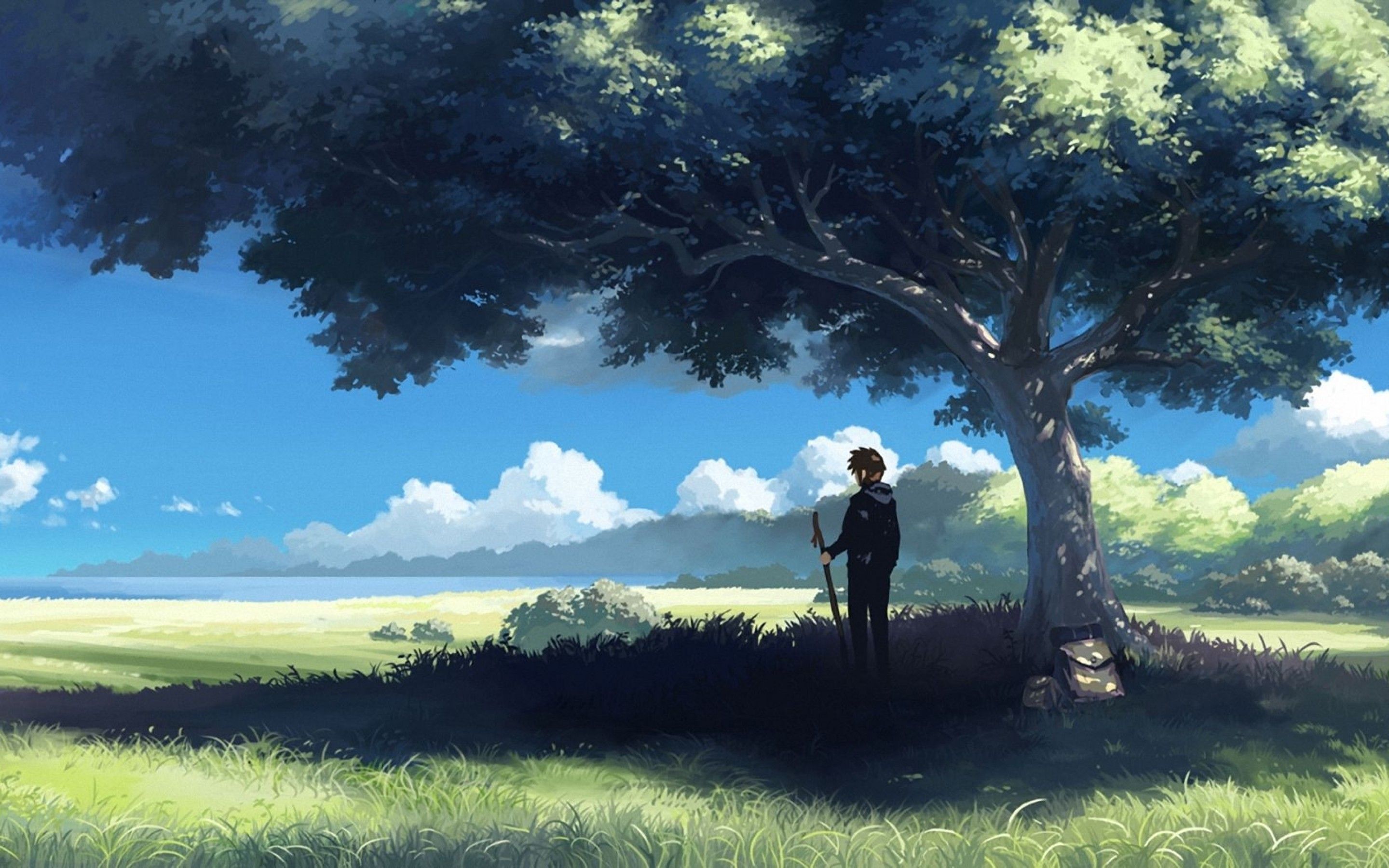 Fondos de pantalla de paisajes anime - FondosMil