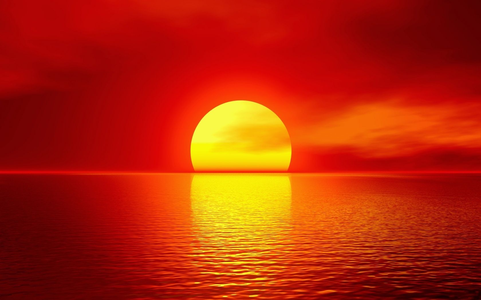 Imágenes del sol | Fondos de pantalla de la belleza del sol rojo fondo de pantalla