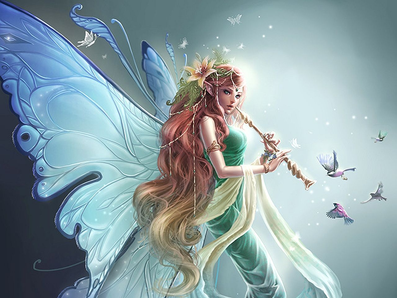 74+] Fairy Fantasy Wallpaper