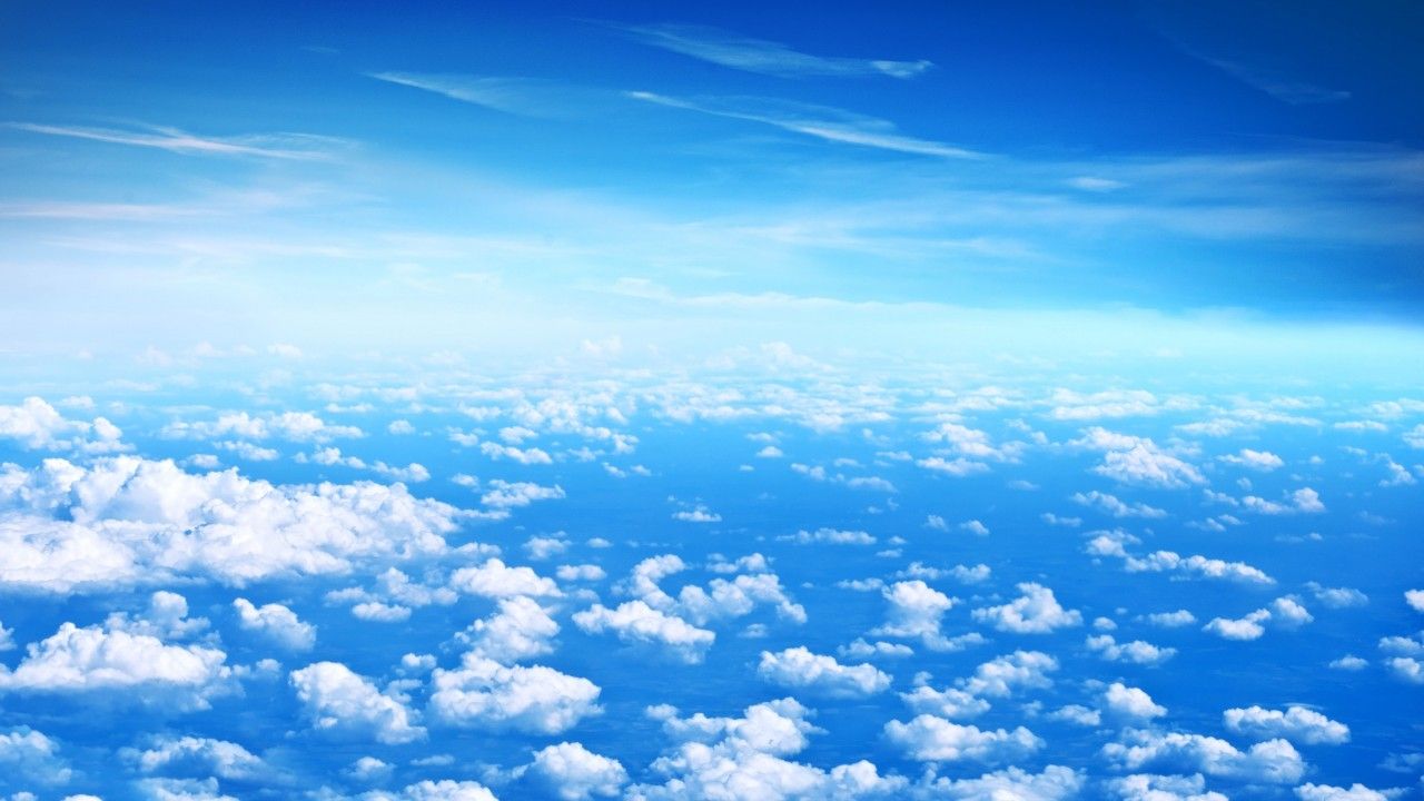 Fondo de pantalla de Nubes, Cielo azul, HD, 5K, Naturaleza, # 3492