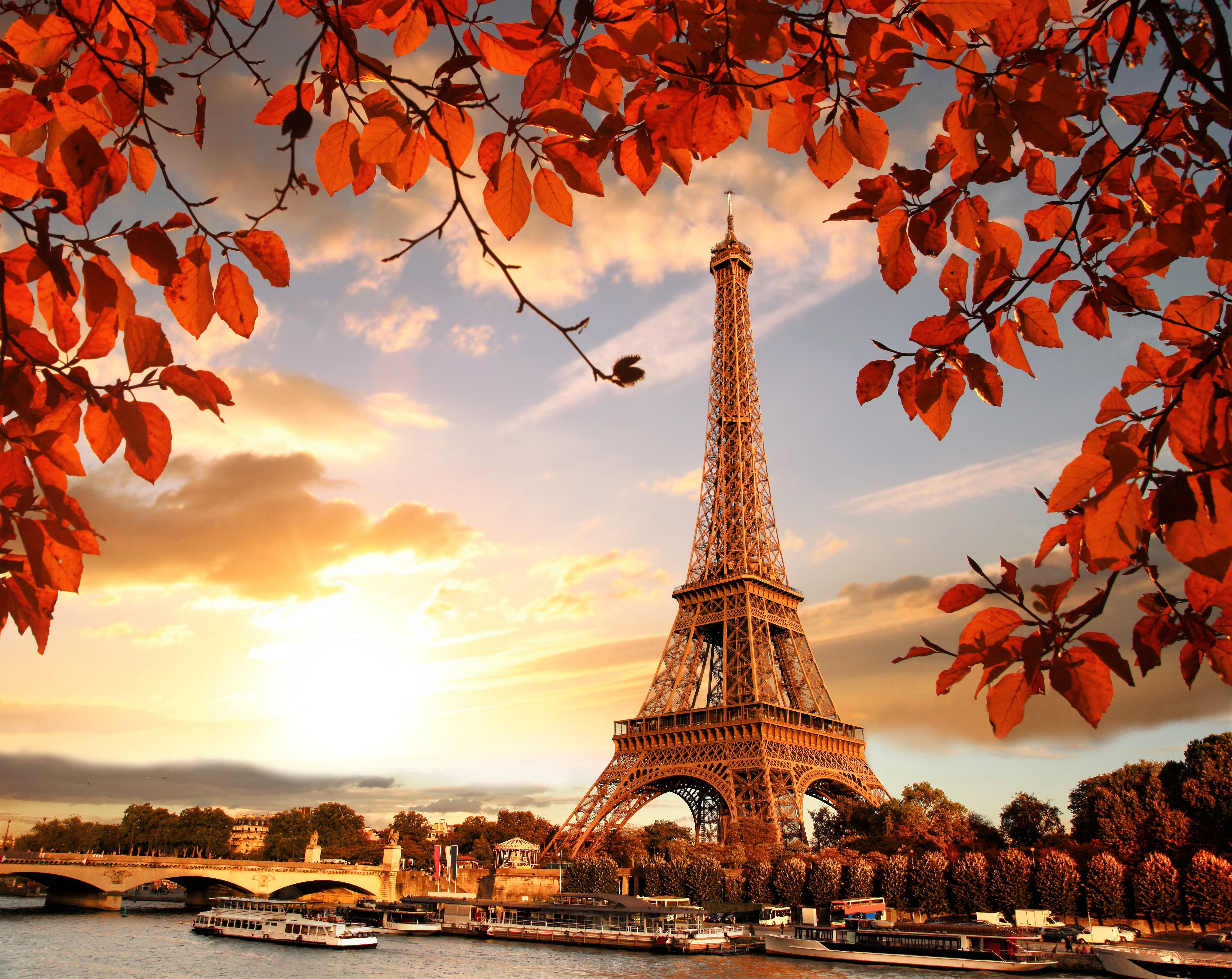 Torre Eiffel Otoño Temporada 4k 5k, HD World, 4k Fondos de pantalla, Imágenes