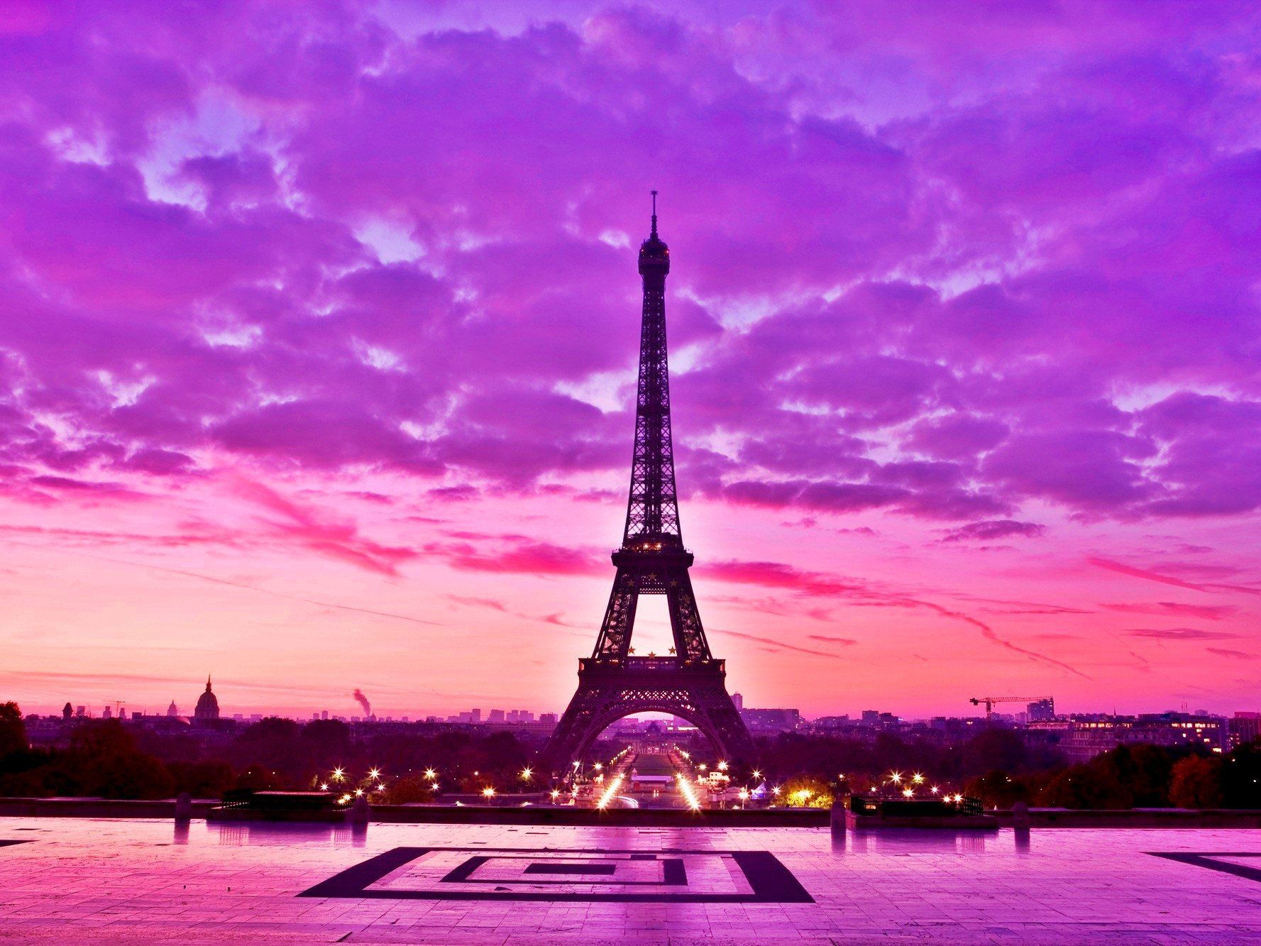 Más de 55 fondos de pantalla de Pink Eiffel Tower Paris France - Descarga
