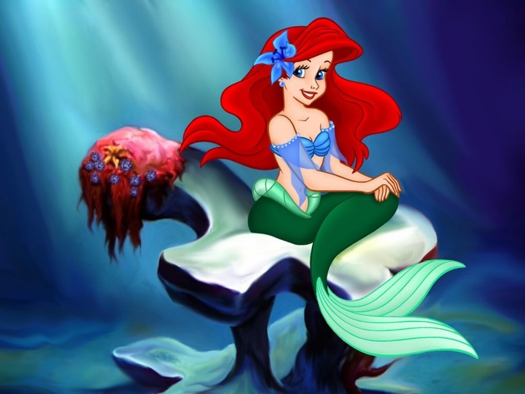 Disney Princess Ariel Mermaid HD Wallpaper, imágenes de fondo
