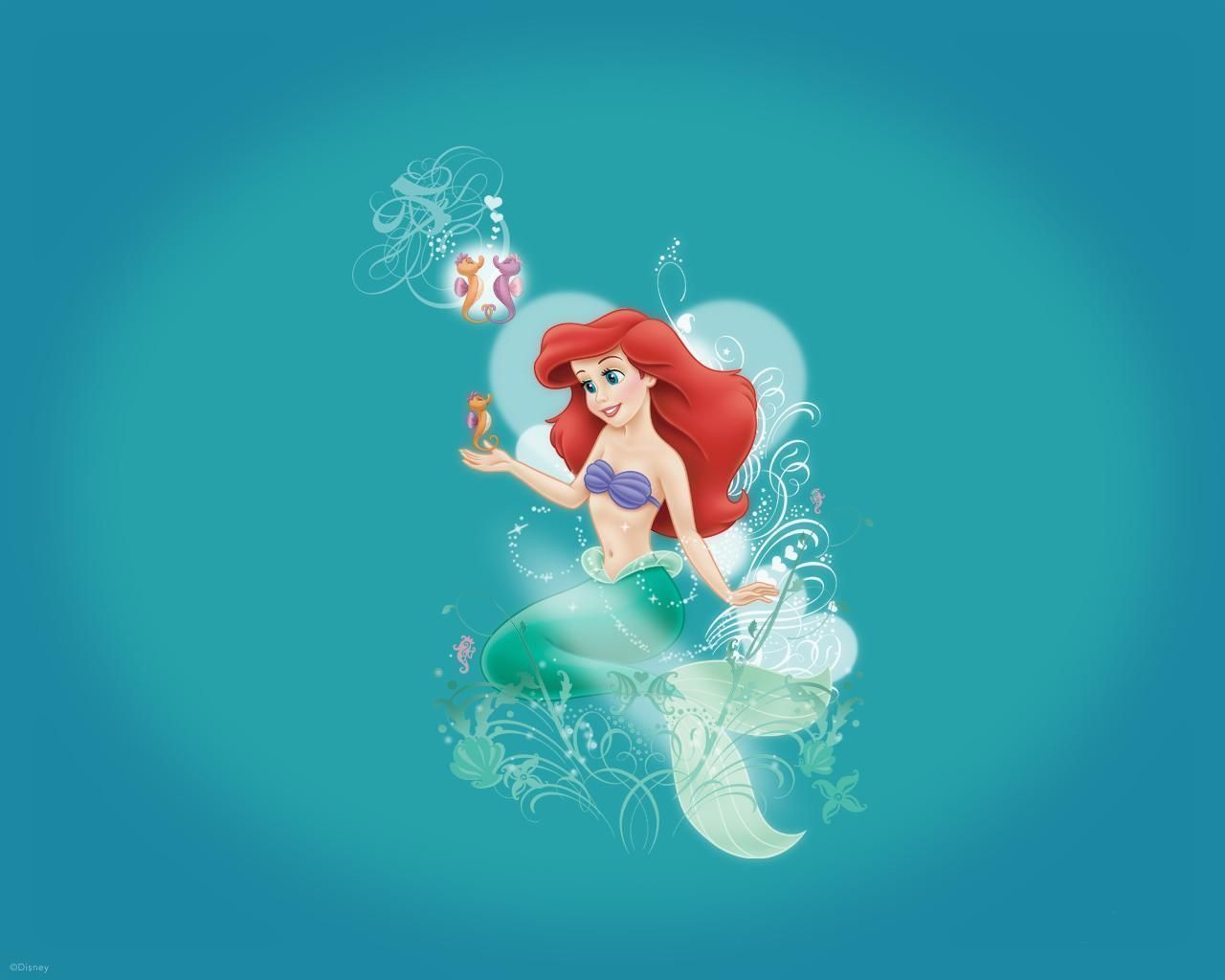 Ariel ¡La mejor sirena de todas! El | Fondo de pantalla de sirenita