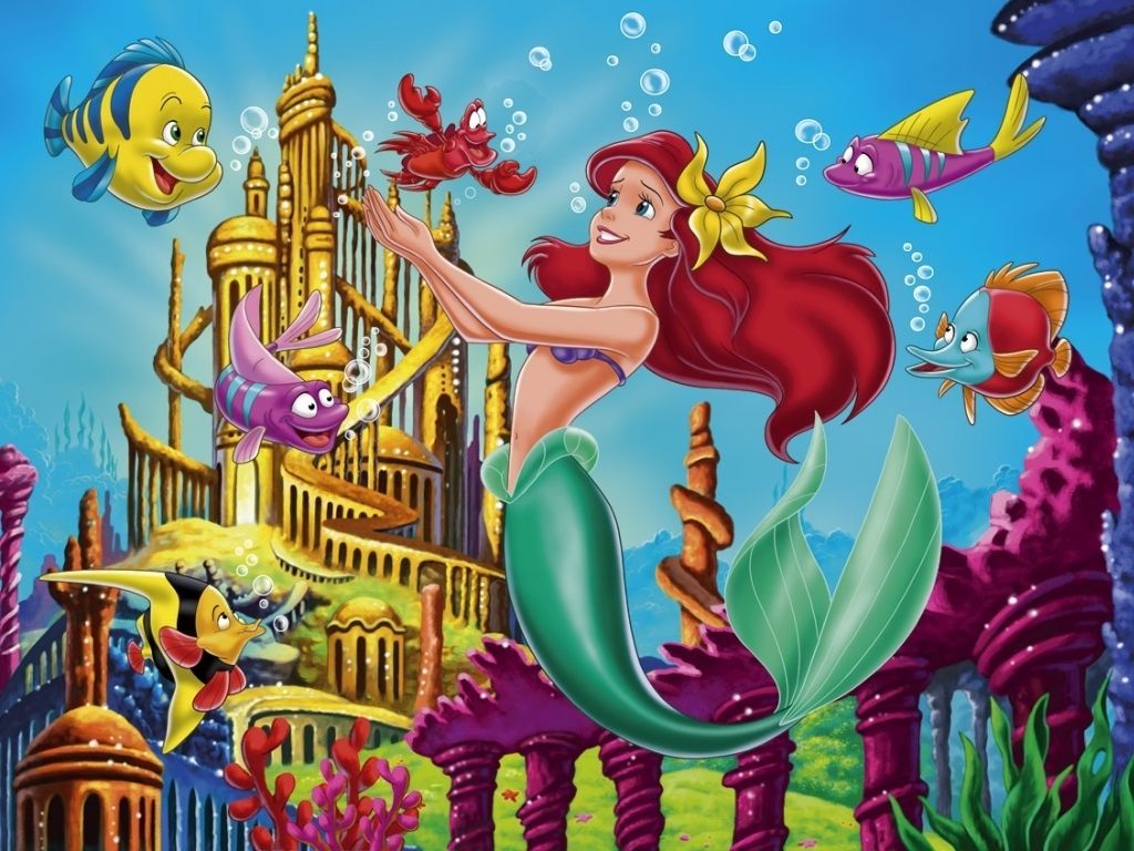 Ariel, La Sirenita Fondos de pantalla | Disney | Pequeña sirena