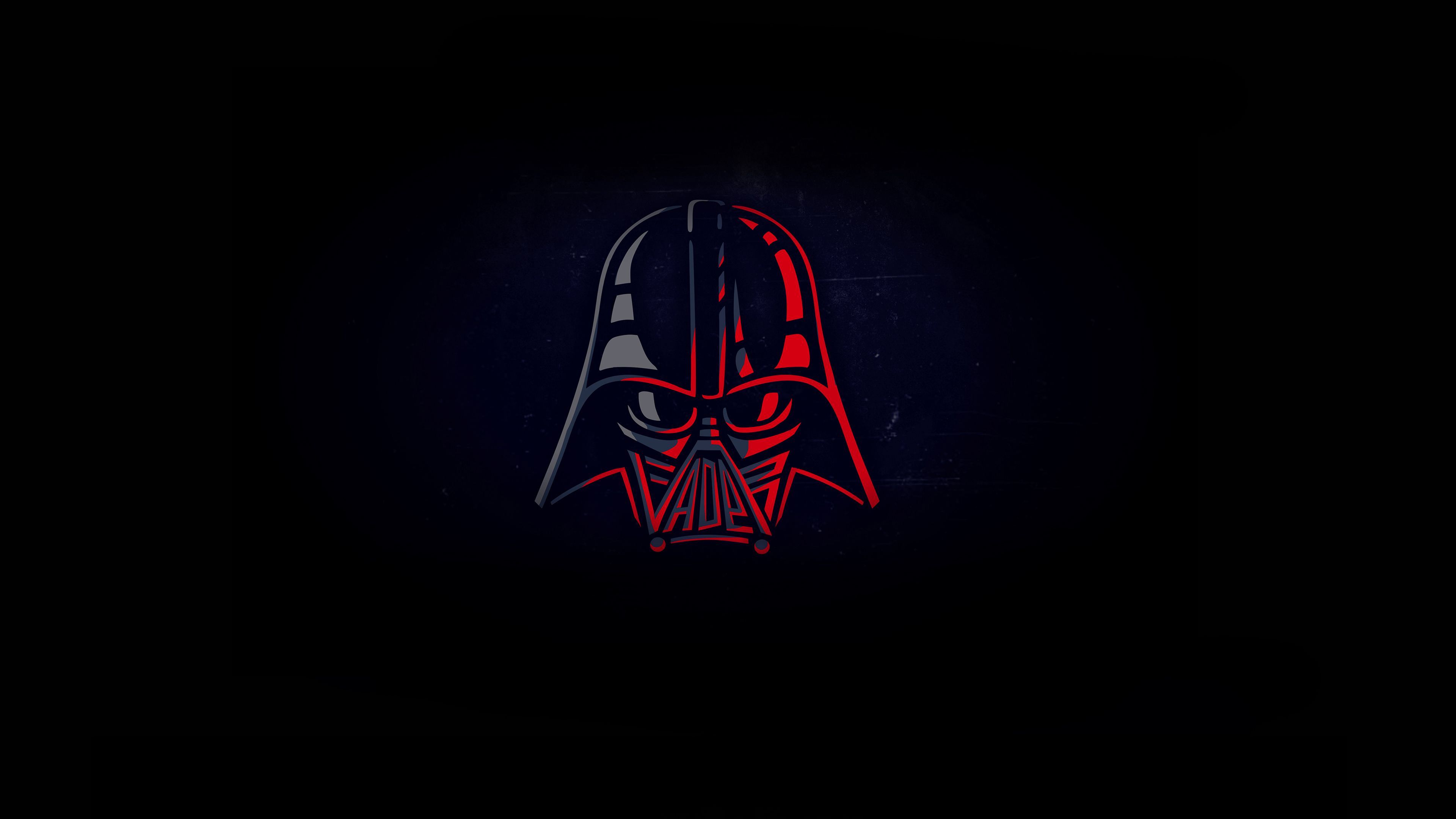 Fondo de pantalla 4k Darth Vader Minimal 4k 4k-fondos de pantalla, fondos de pantalla de artistas