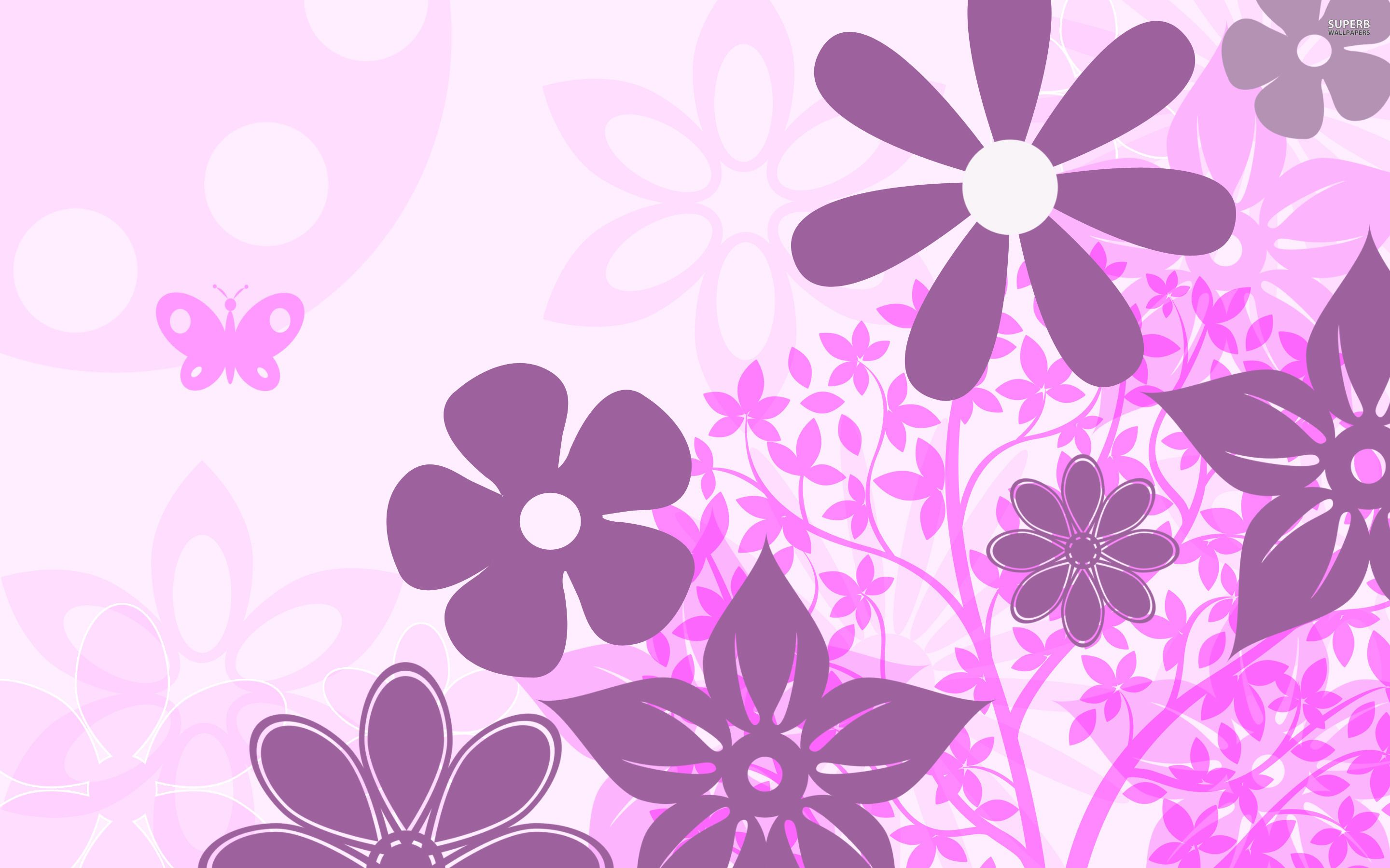 Floral Abstract Wallpapers