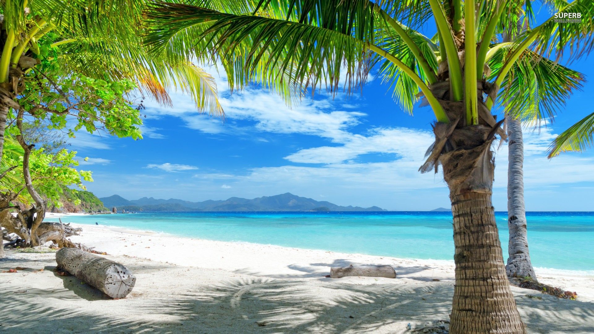Papel tapiz de playa para computadora - Playa tropical de alta resolución