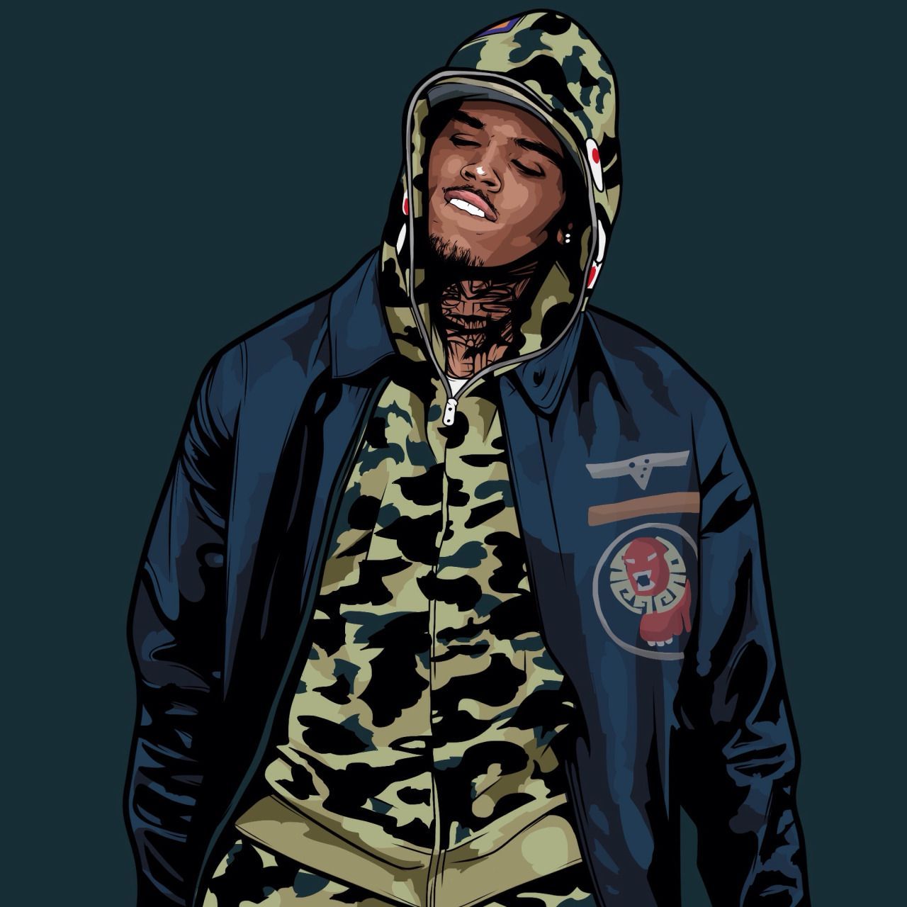 Pin de inkoooo en W A L L P A P E R ❤ | Chris Brown Art, Chris