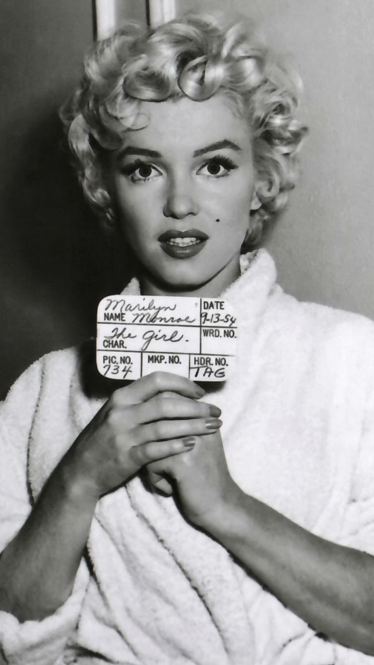 Celebrity / Marilyn Monroe (750x1334) ID de fondo: 666951 - Mobile Abyss