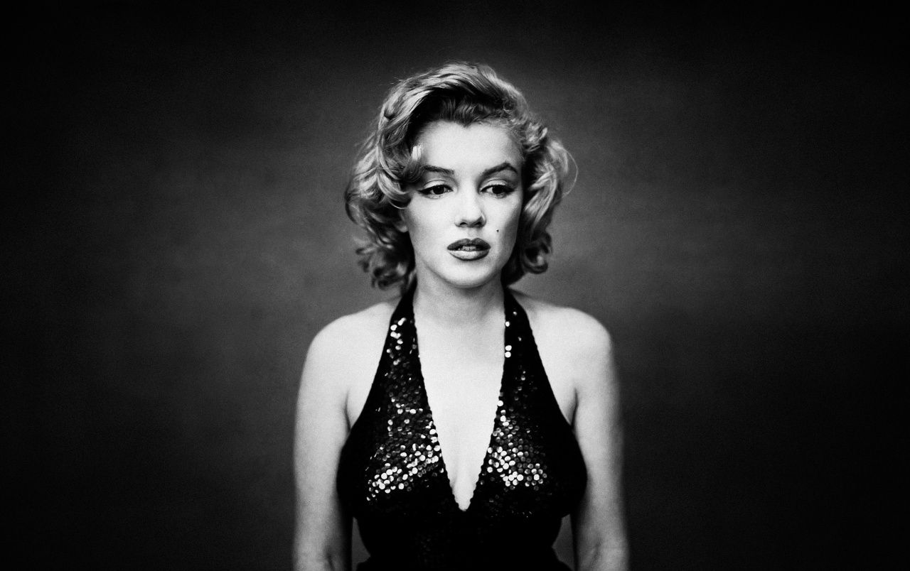 Marilyn Monroe Monocromo fondos de pantalla | Marilyn Monroe Monocromo