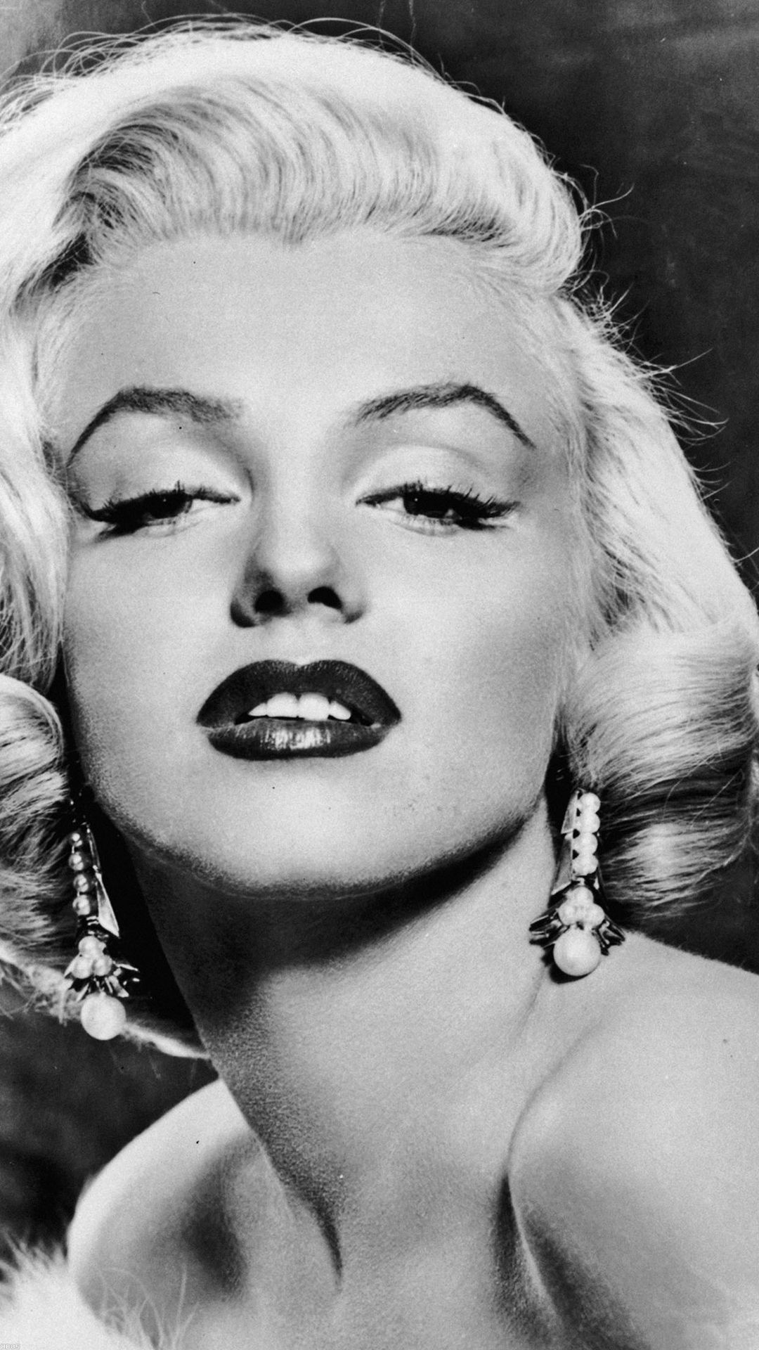 Marilyn Monroe Sexy Classic Face Portrait iPhone 8 Fondos de pantalla gratis