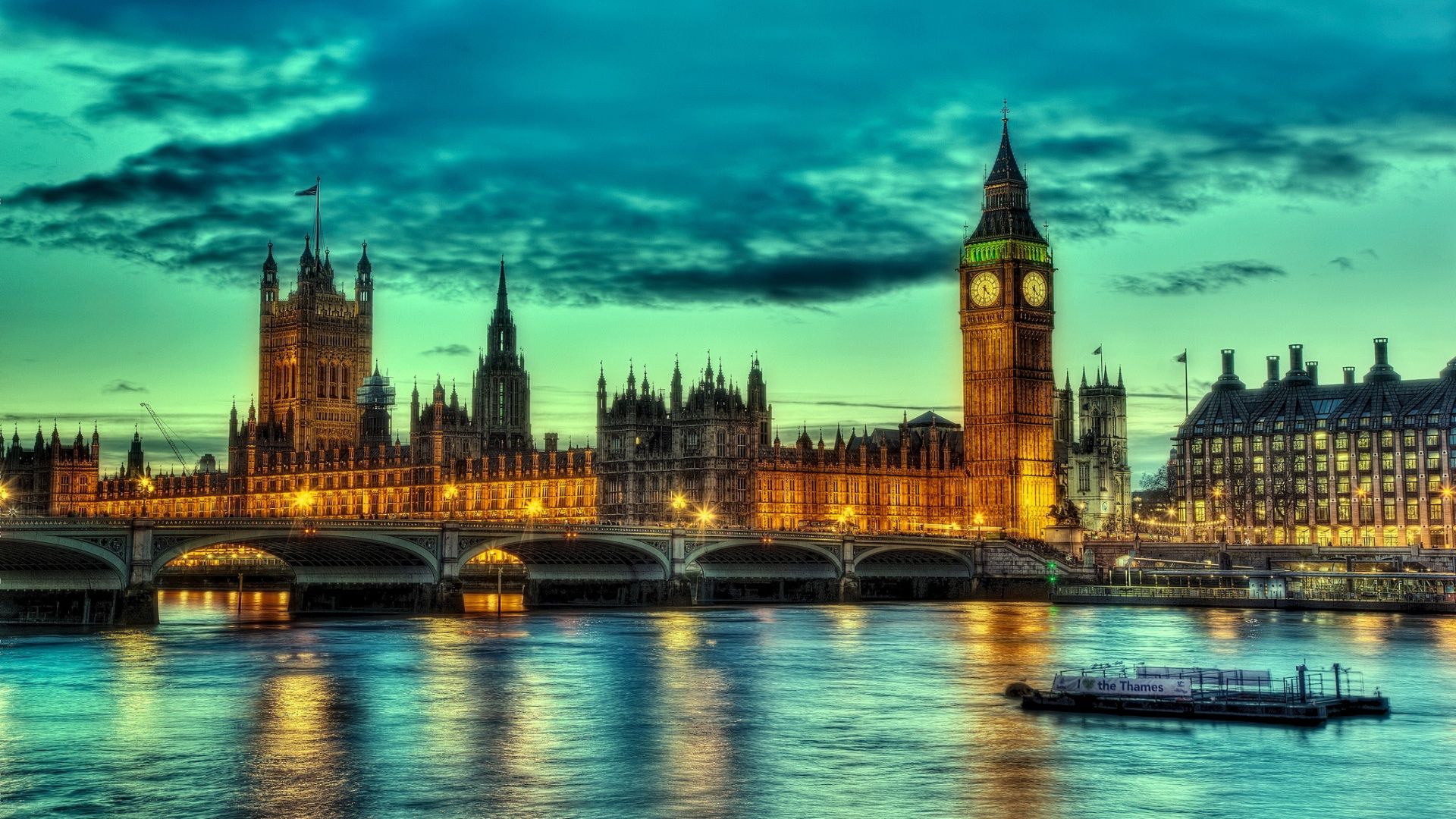 Londres Wallpaper, Descargar imagen de un cielo colorido Londres