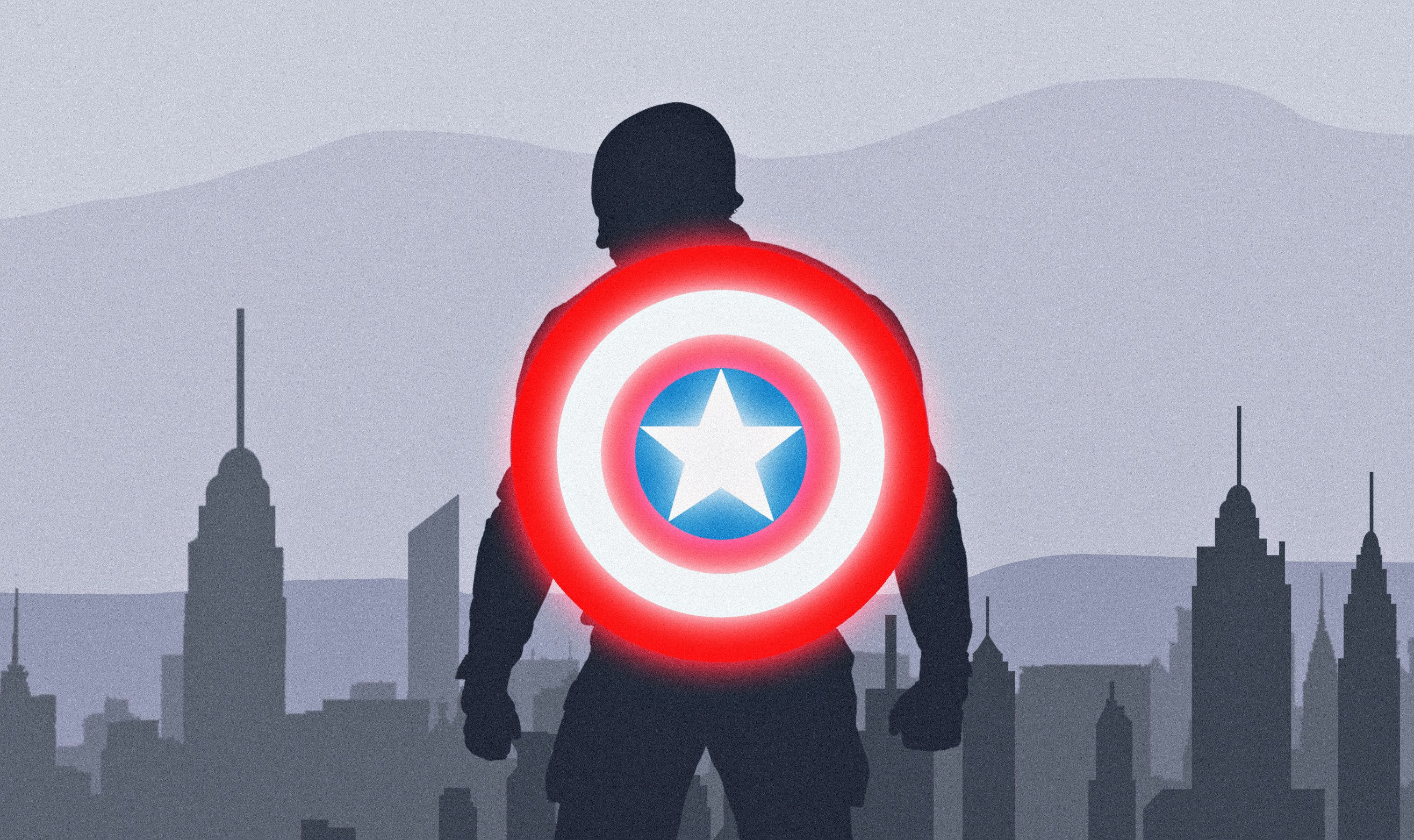 Capitán América Logo Wallpapers (81+ fotos)
