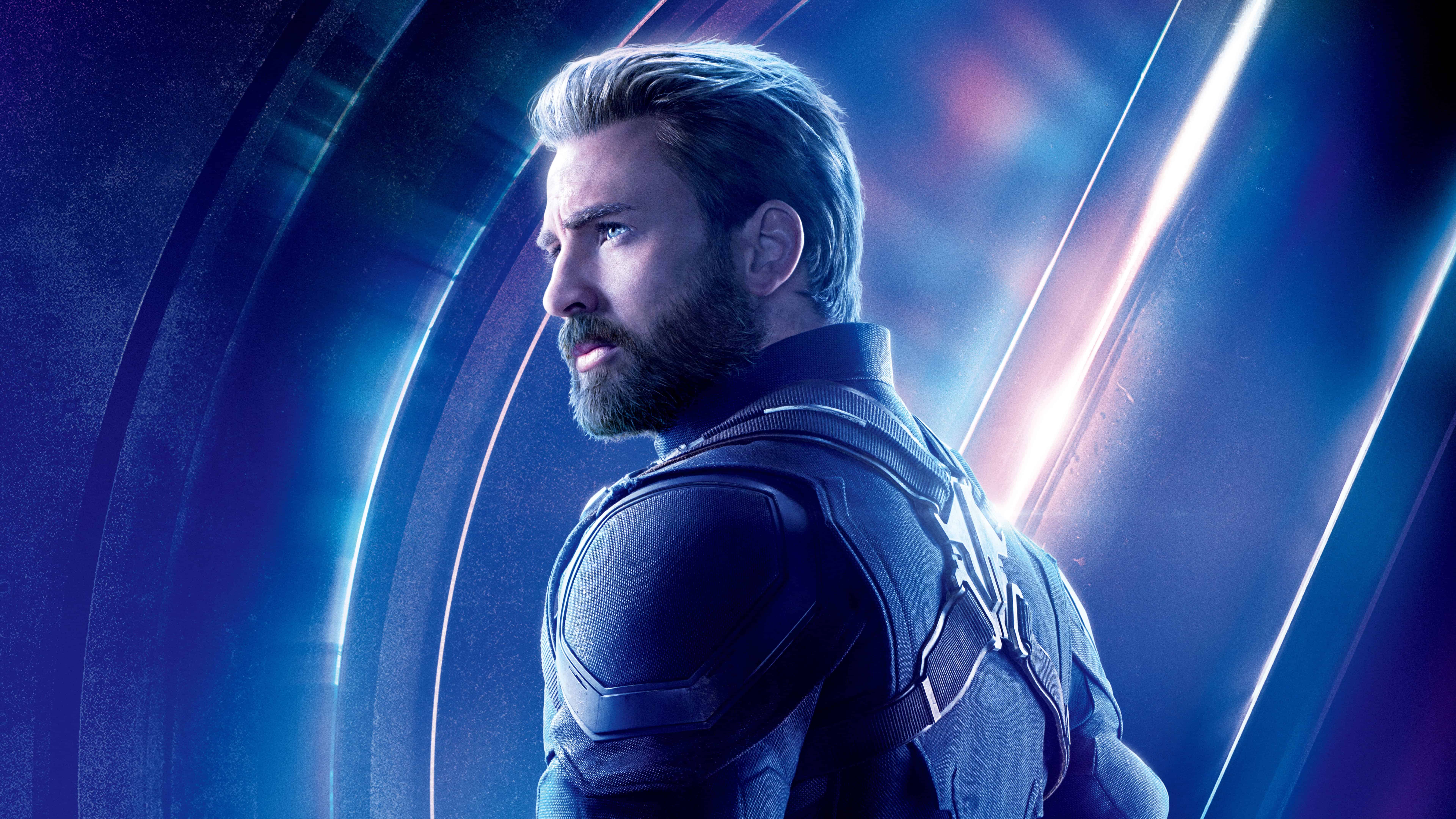 Avengers Infinity War Capitán América UHD 8K fondo de pantalla | Pixelz