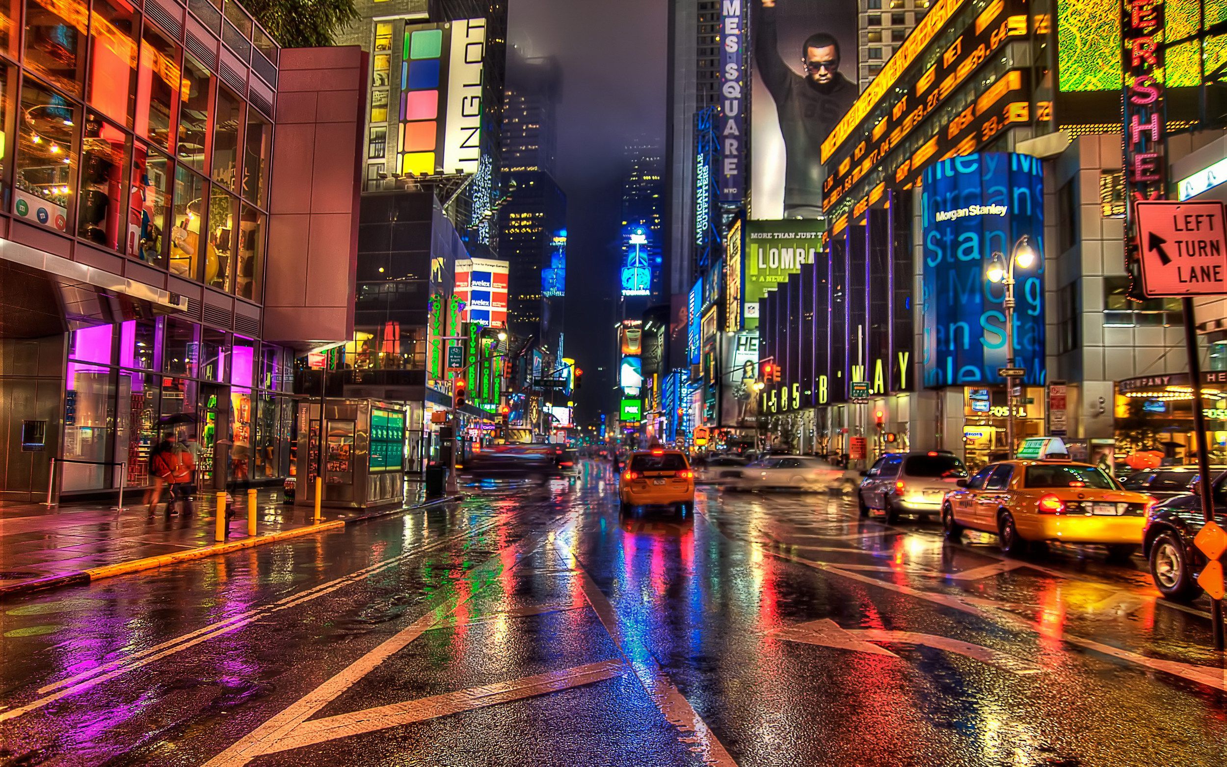 New York City Street Fondo de pantalla HD
