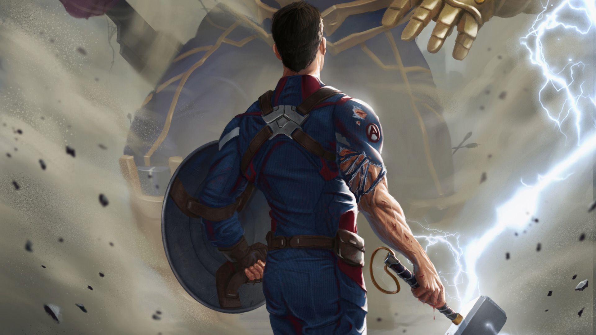 Capitán América Hammer Wallpapers