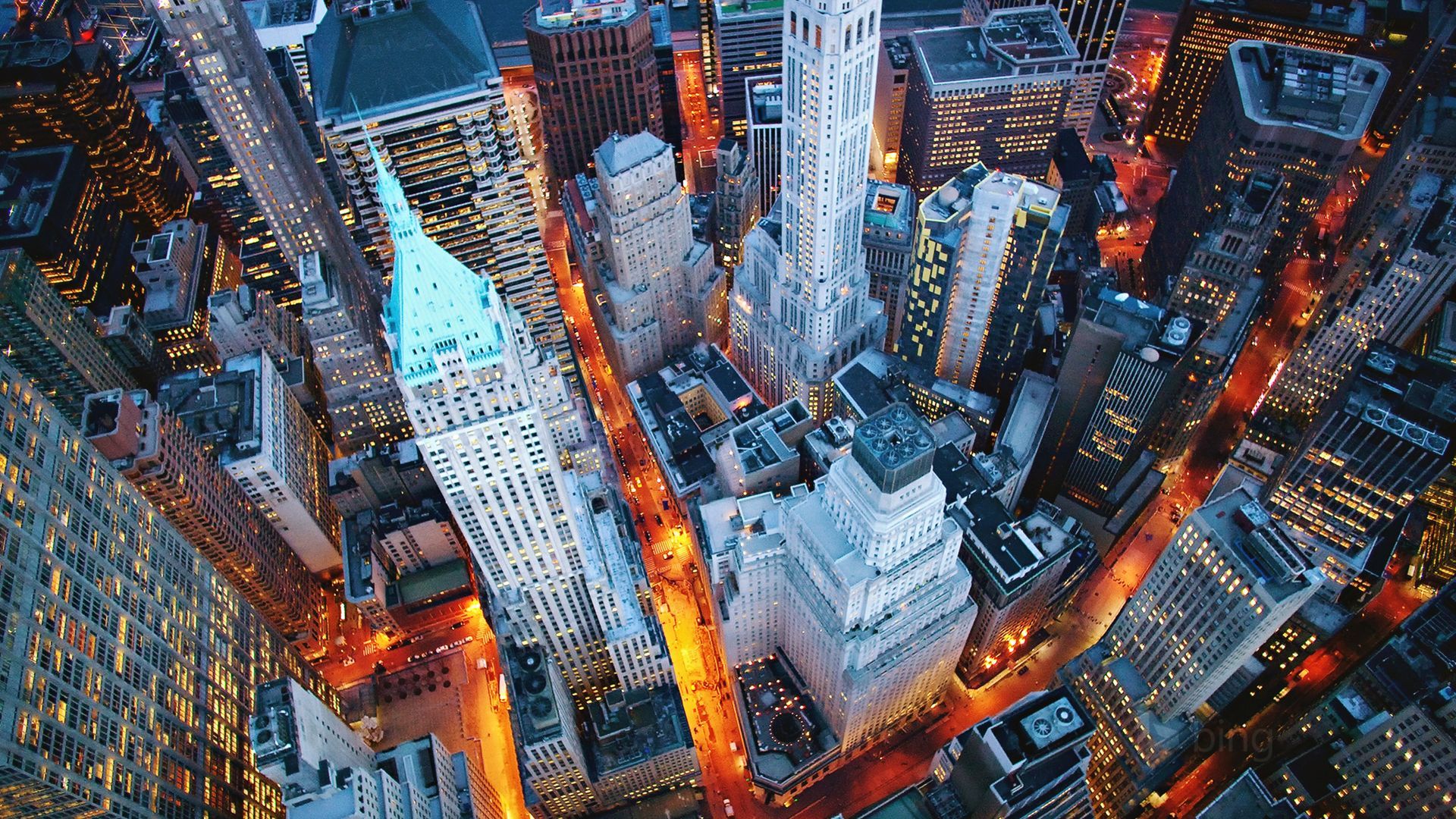 New York Night City HD Wallpaper - Stream Stream