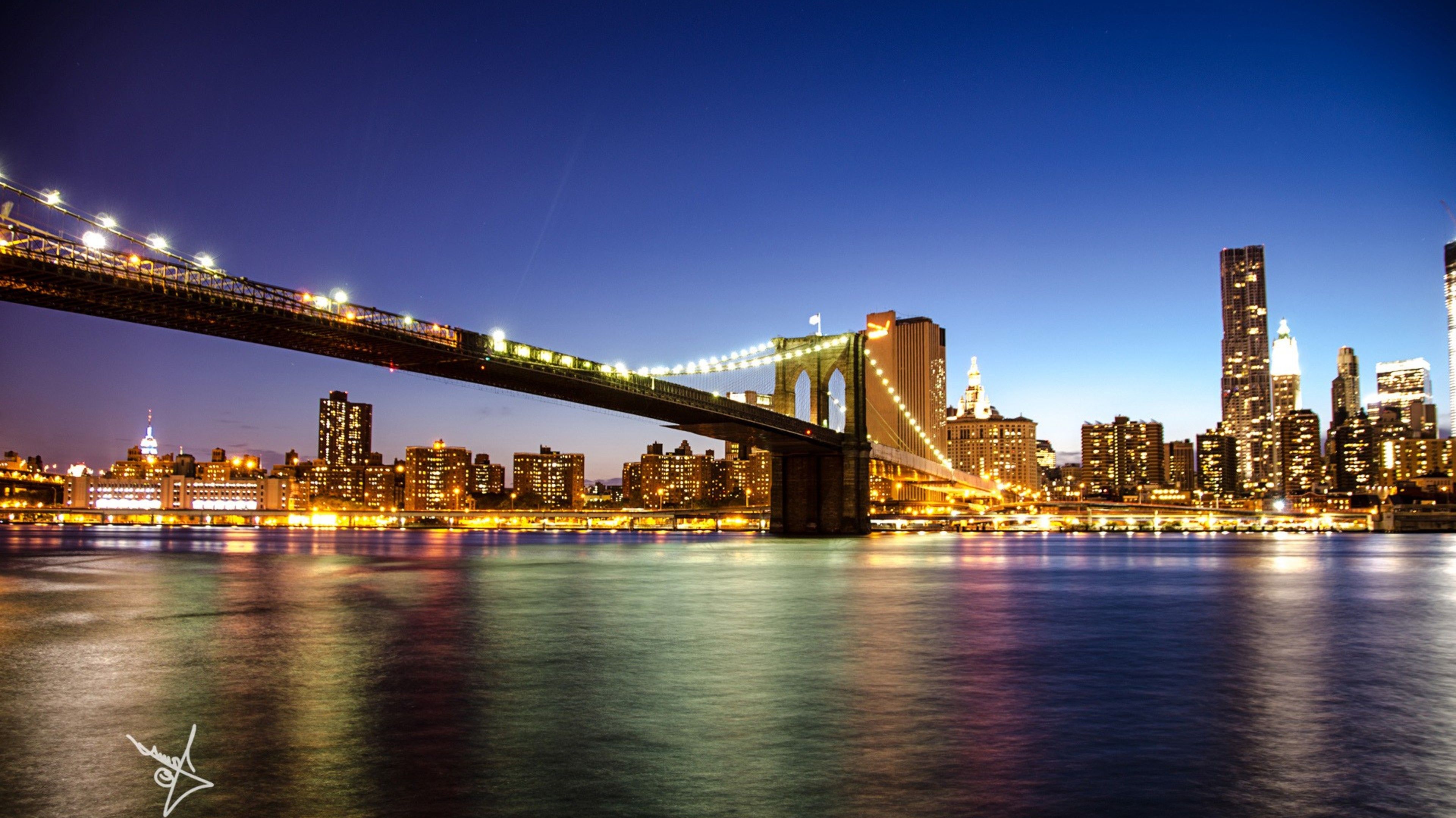 Puente en Nueva York fondo de pantalla
