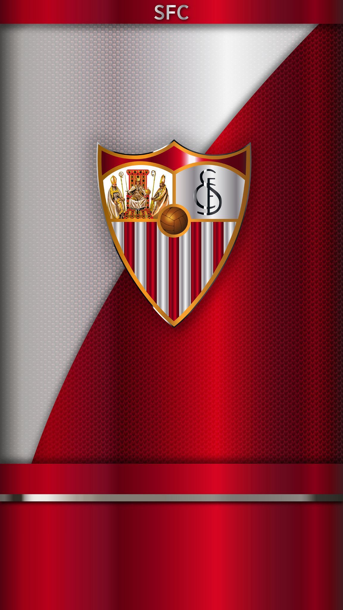 Samsung 5.5p Sevilla Futbol Club HD fondo de pantalla | tapety | Pinterest