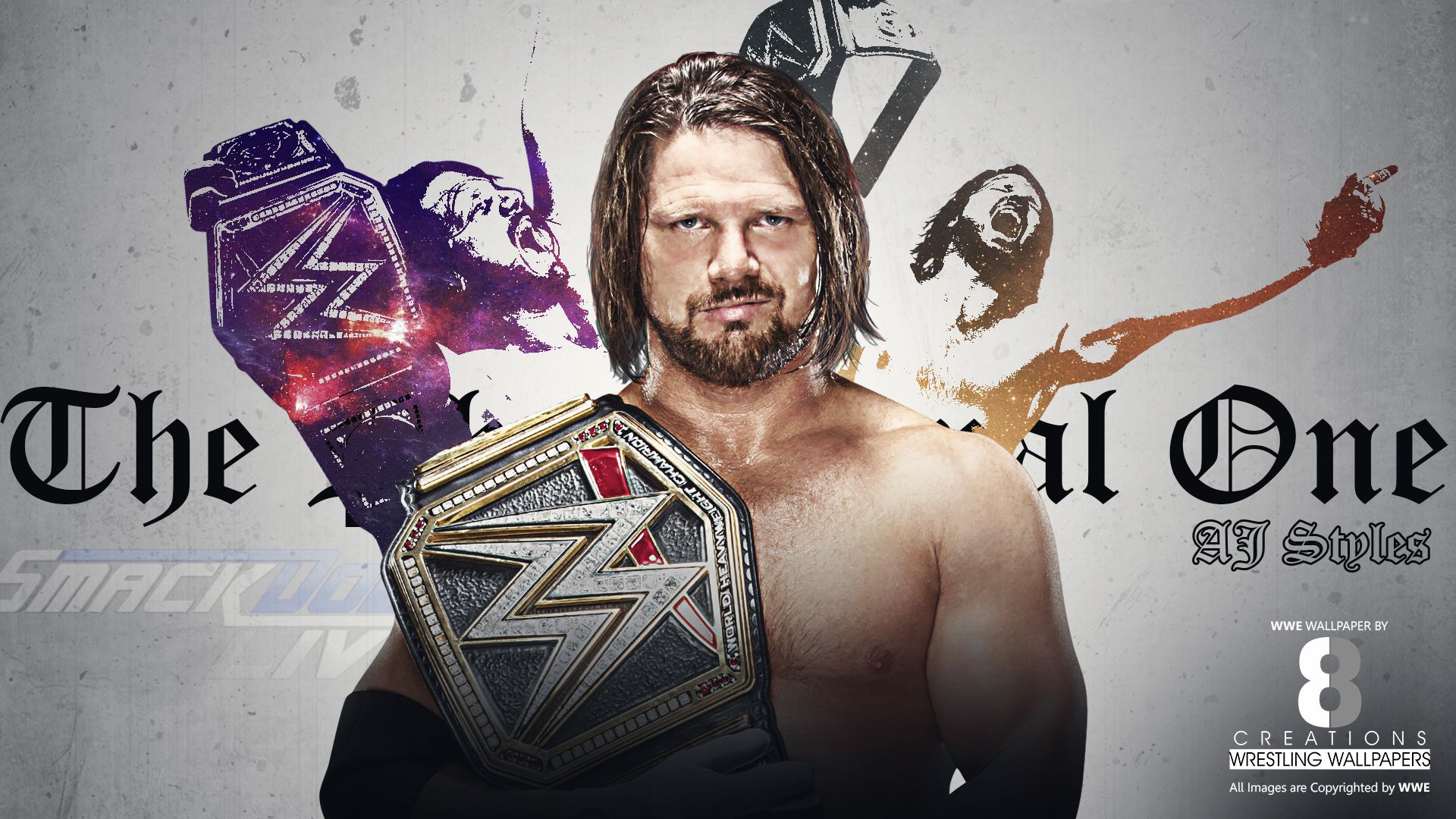 WWE AJ Styles Wallpapers Descargar imágenes HD de alta calidad