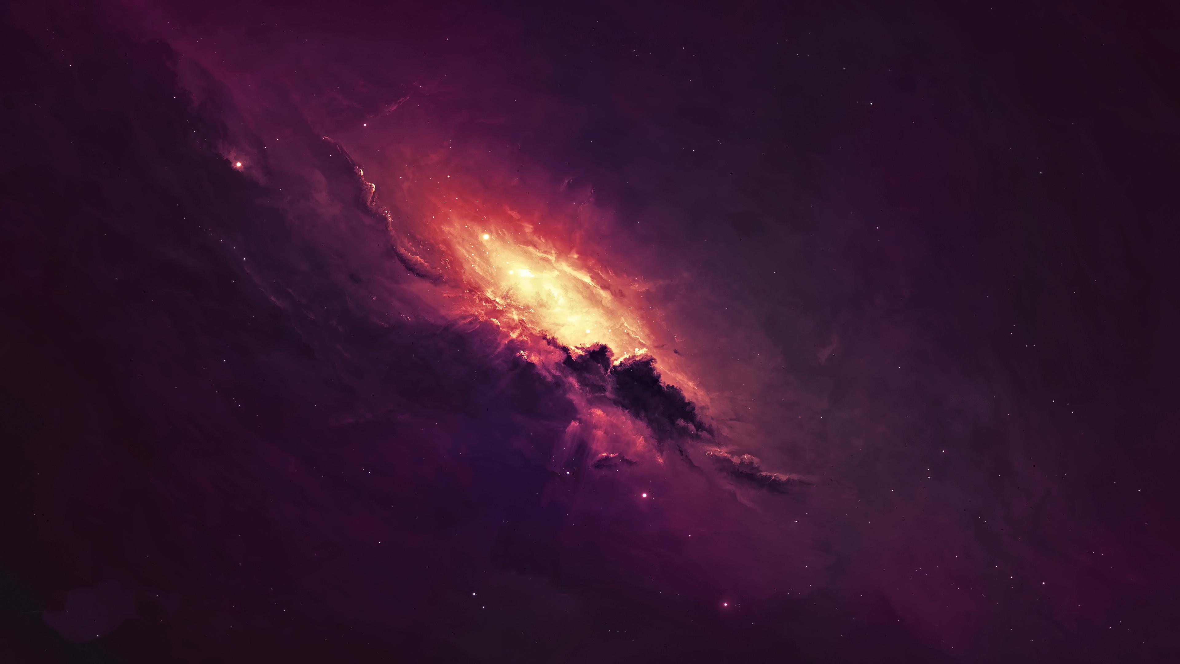 Nebulosa Roja [4K]: fondos de pantalla