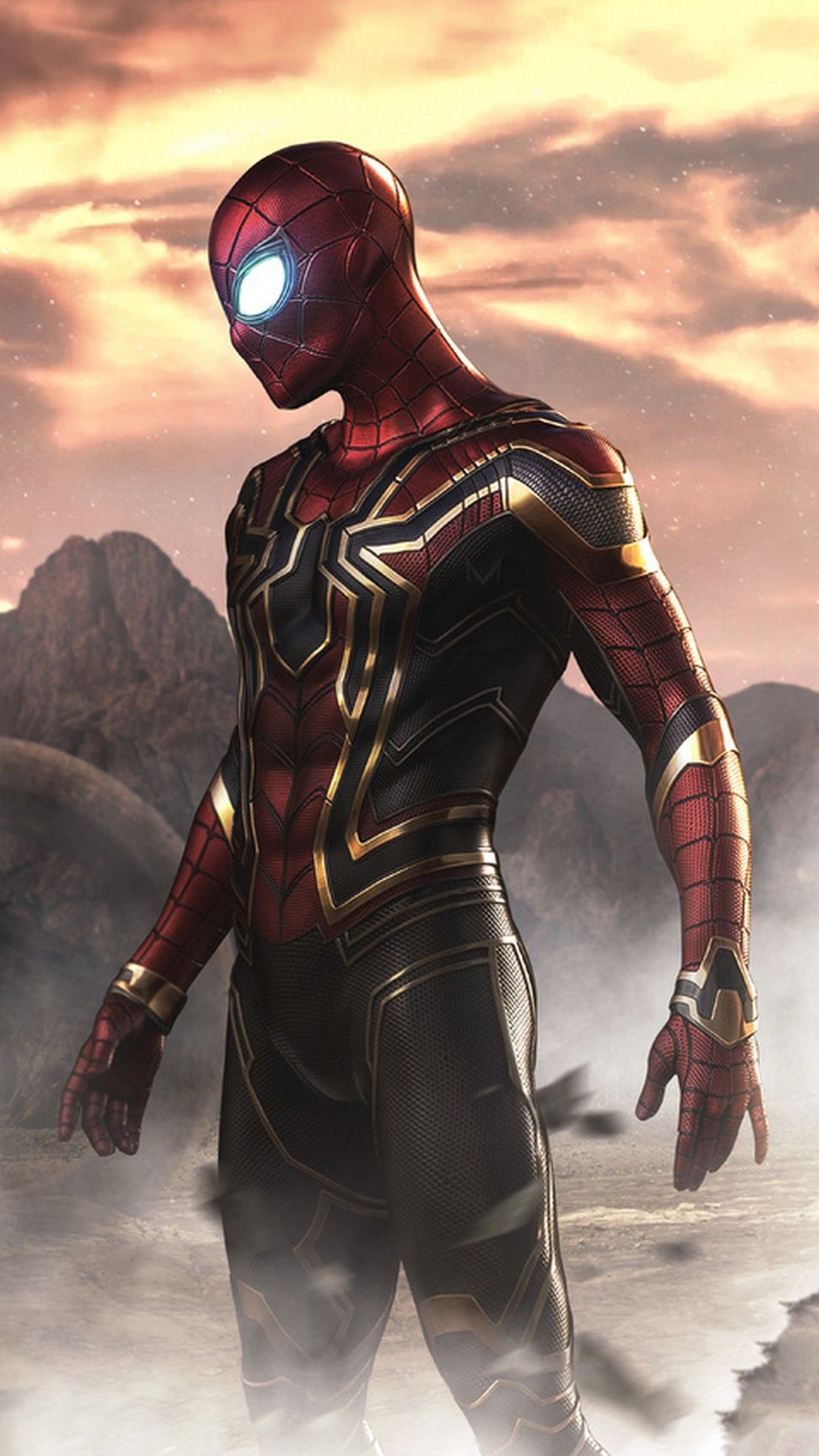 Iniciar descarga - Avengers Endgame Spider Man Free Wallpaper