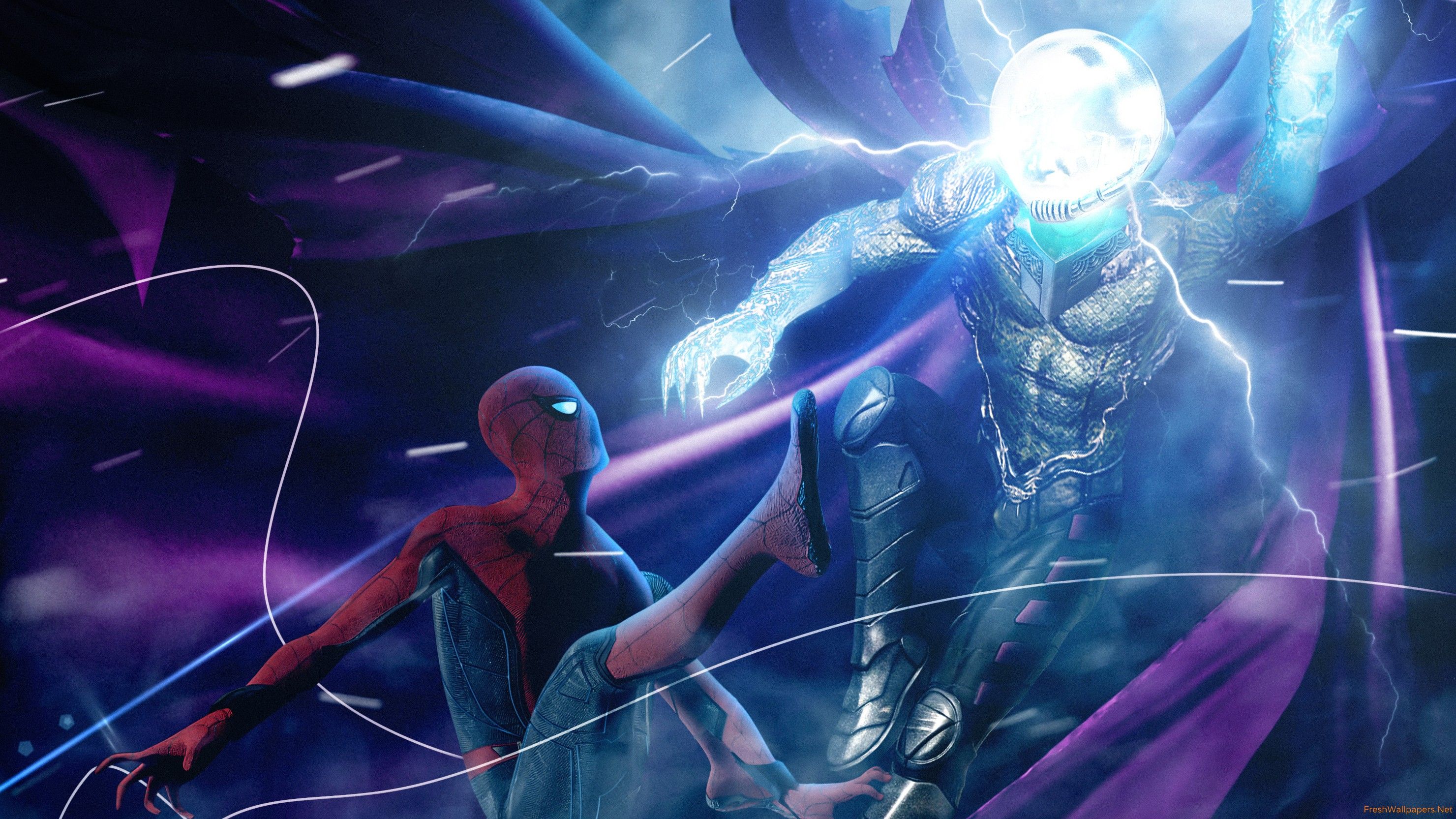 2019 Spider Man Far From Home And Mysterio fondos de pantalla