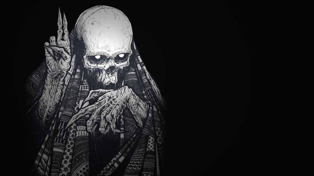 Scary Skeleton Wallpaper - inn.spb.ru - fondos de pantalla de ghibli