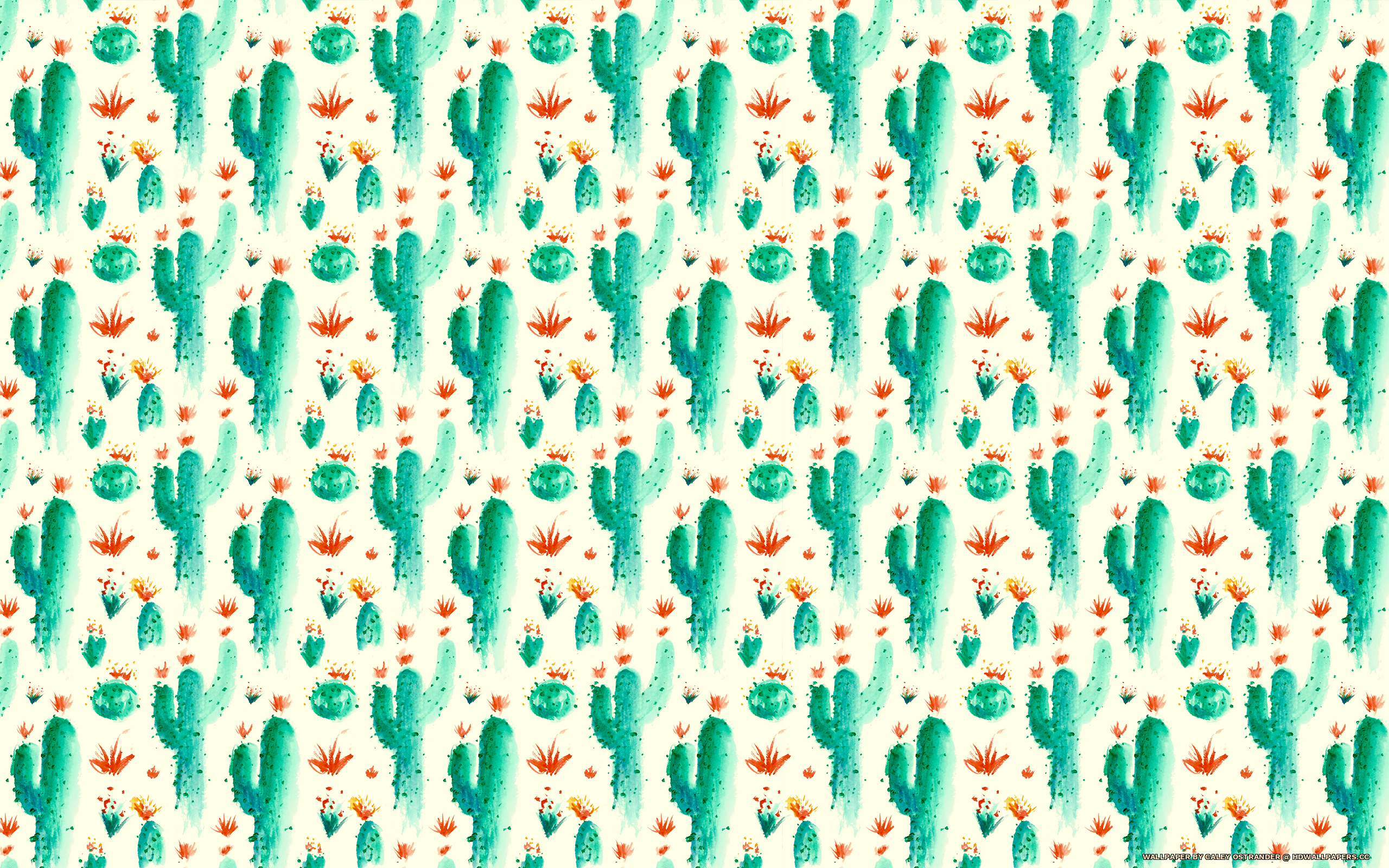 Cactus Pattern - Hd Wallpapers - Cactus Patterned Desktop