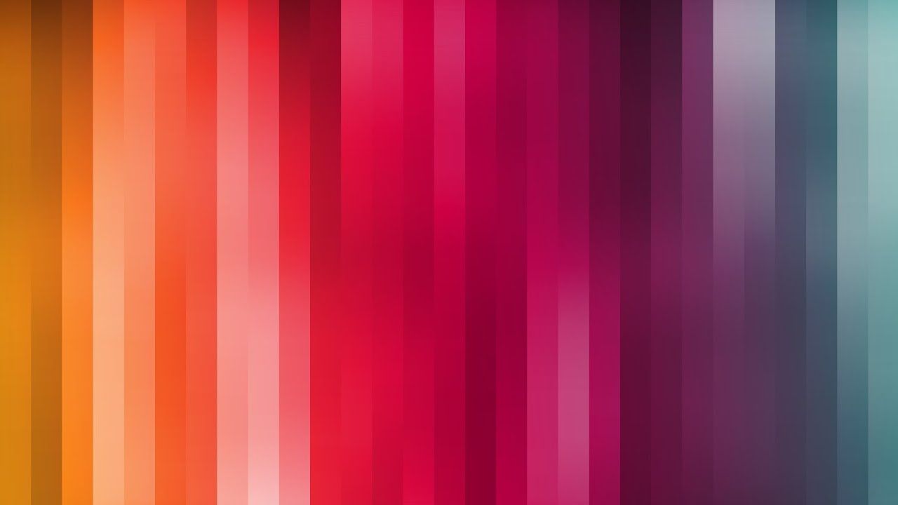 Cómo crear un fondo de papel tapiz de rayas de colores del arco iris en Photoshop Tutorial
