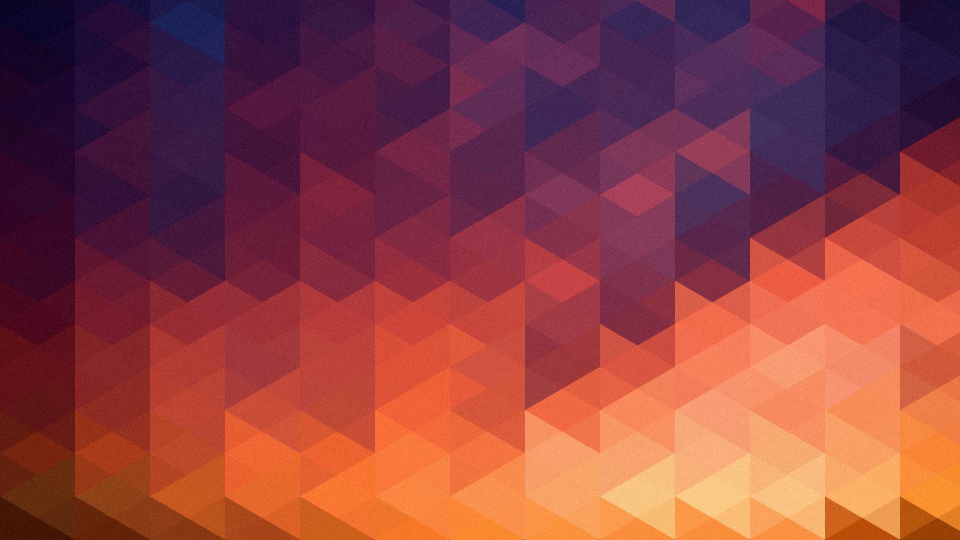 Triángulos geométricos multicolores HD Wallpaper »FullHDWpp - Full HD