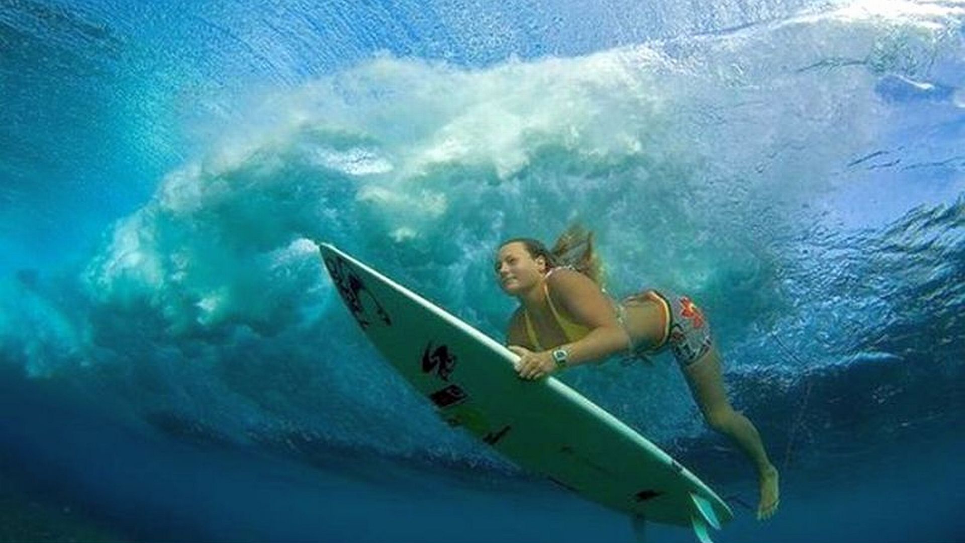 Surfer girl wallpaper Galería