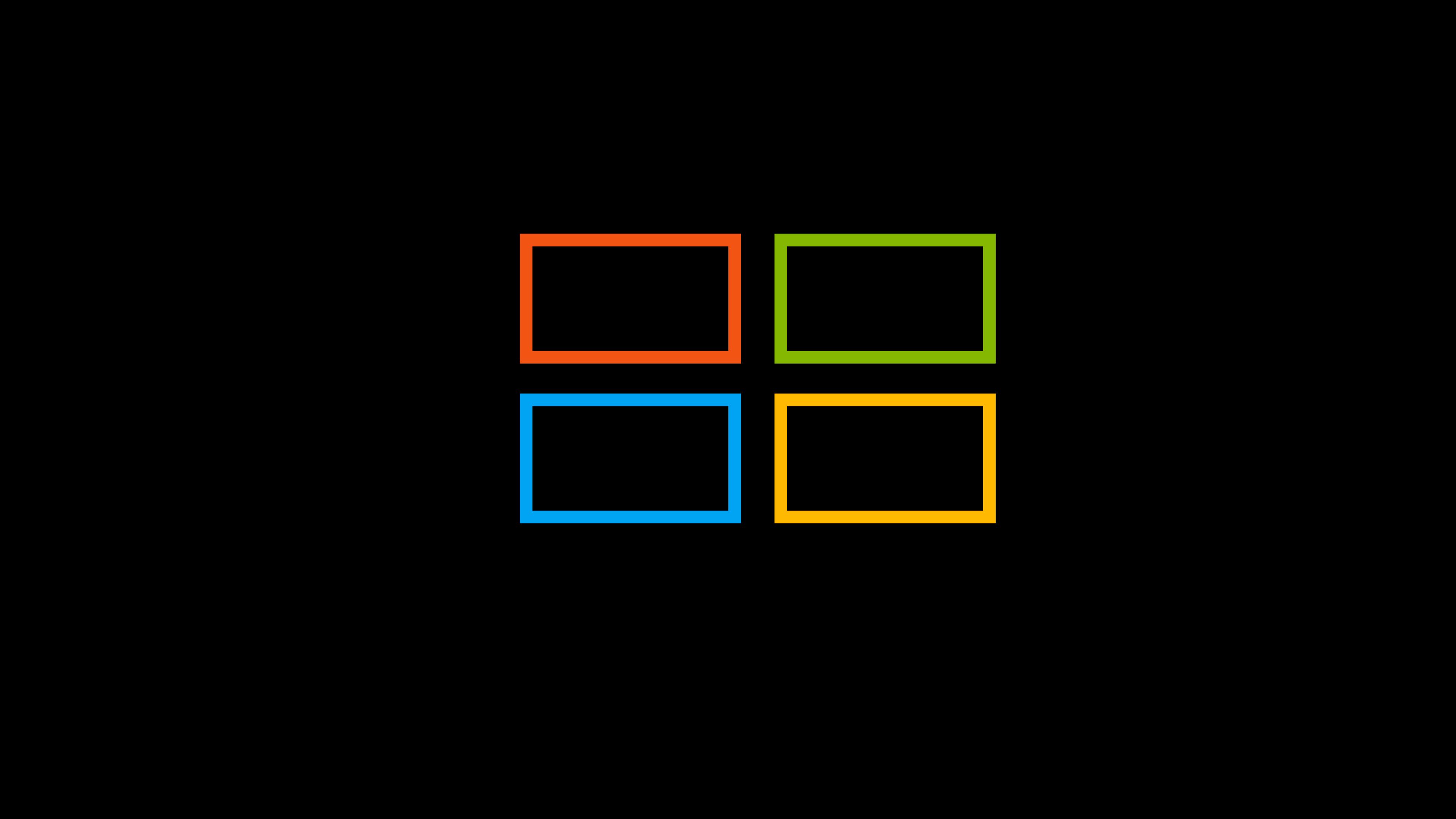 Microsoft Windows Logo Square, computadora HD, fondos de pantalla 4k, imágenes