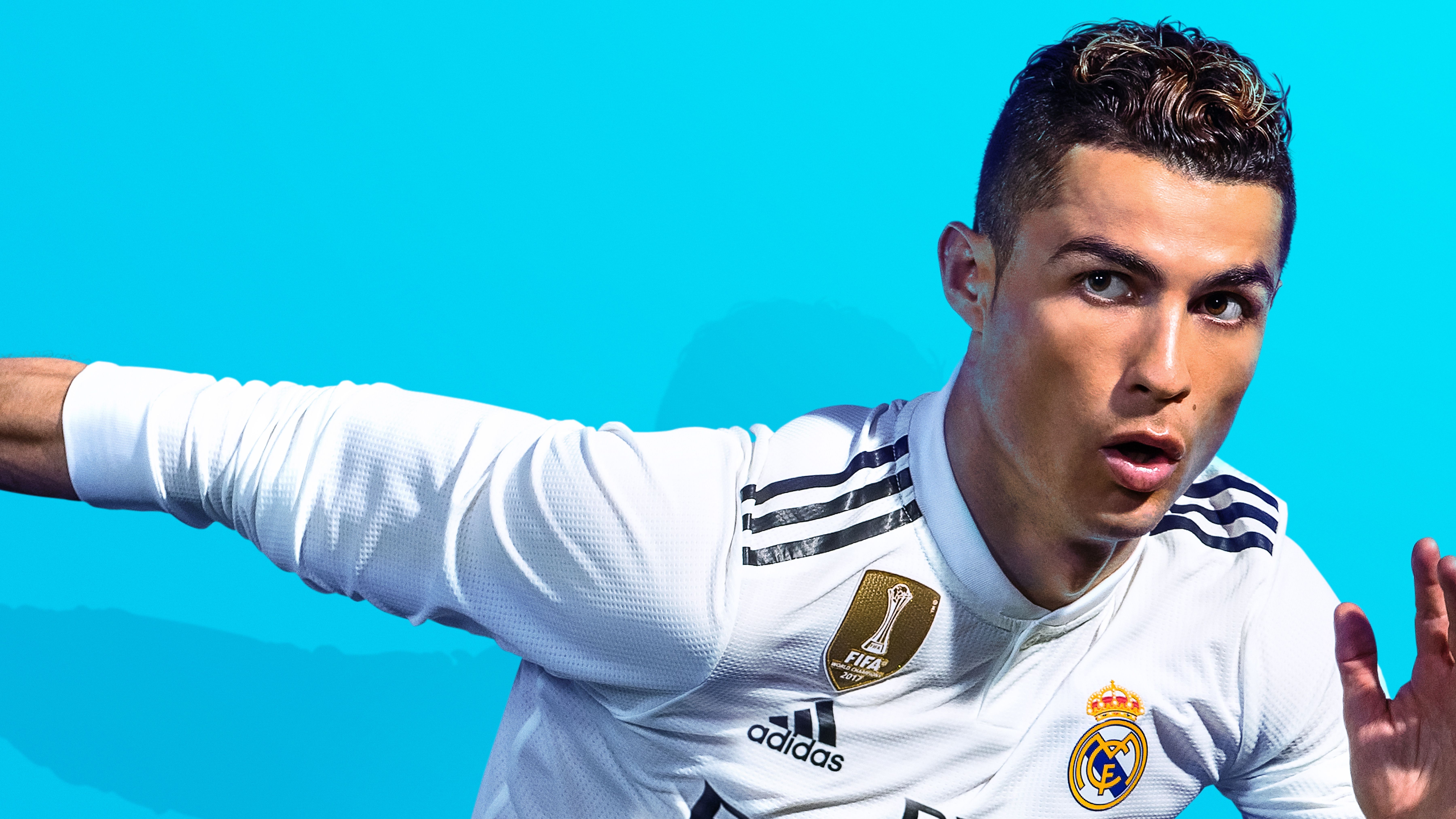 Cristiano Ronaldo FIFA 19 8k, juegos HD, fondos de pantalla 4k, imágenes