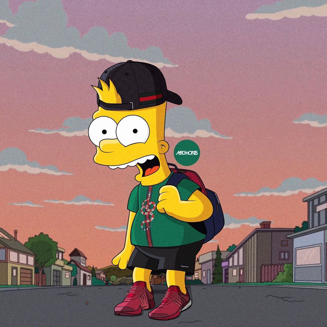 Bart Simpson | Fondos de pantalla para iPhone | Bart simpson, dibujos de los Simpson
