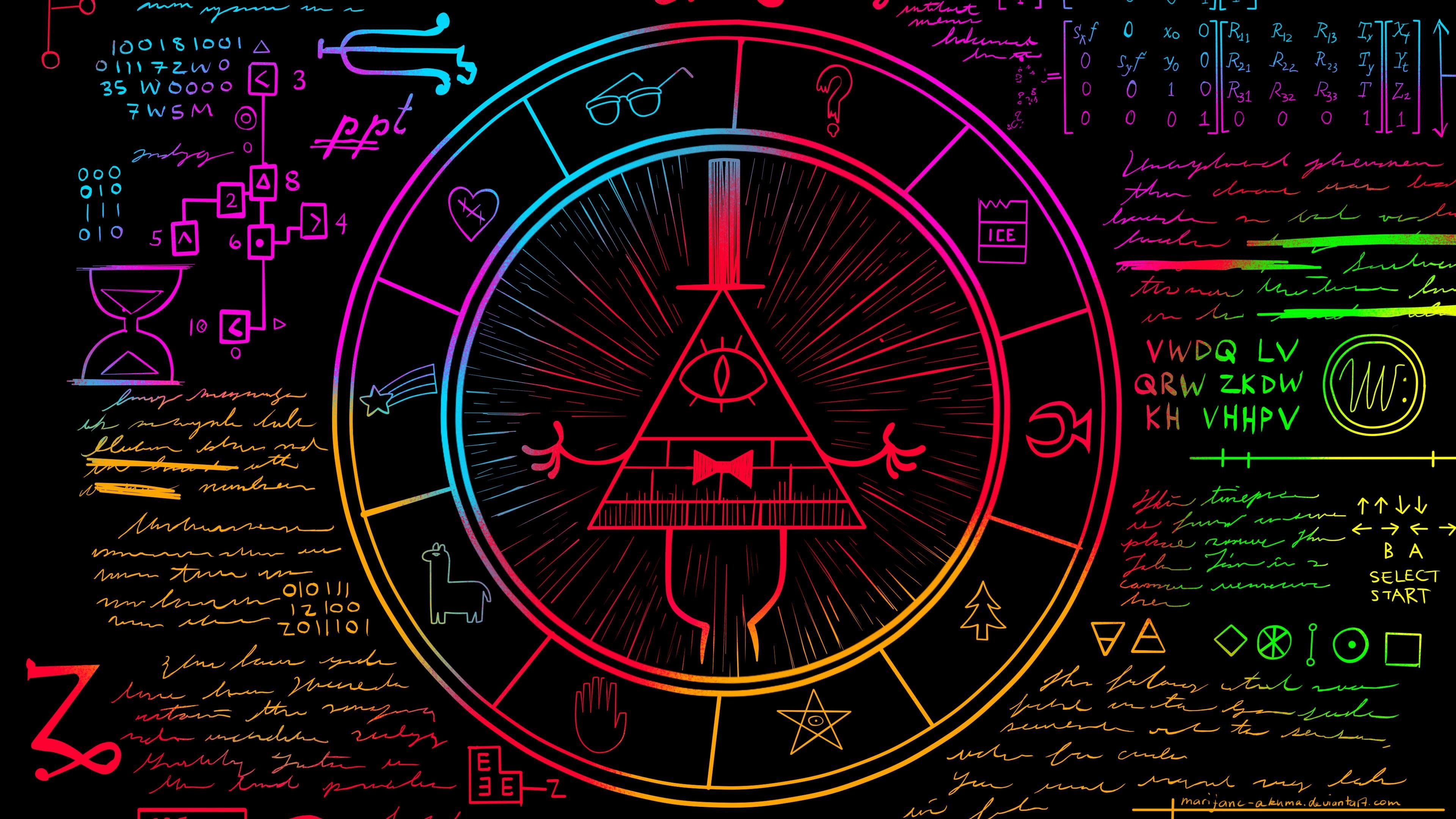 Fondo de pantalla de Bill Cipher Wheel (más de 66 imágenes)