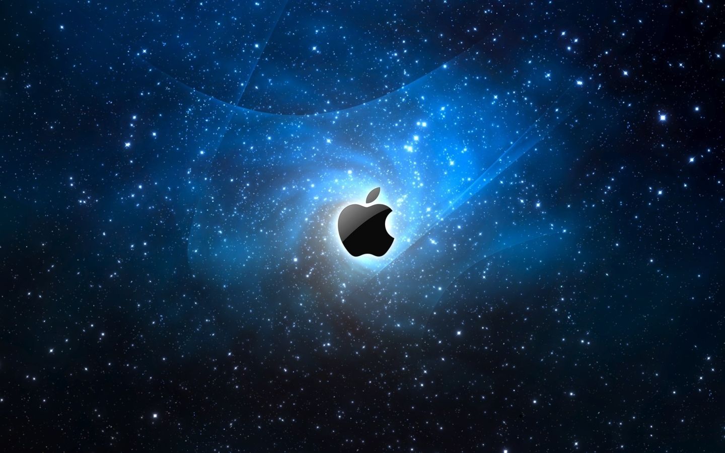 Descargar Apple Galaxy Blue Mac Wallpaper | Descargar Mac Wallpapers gratis